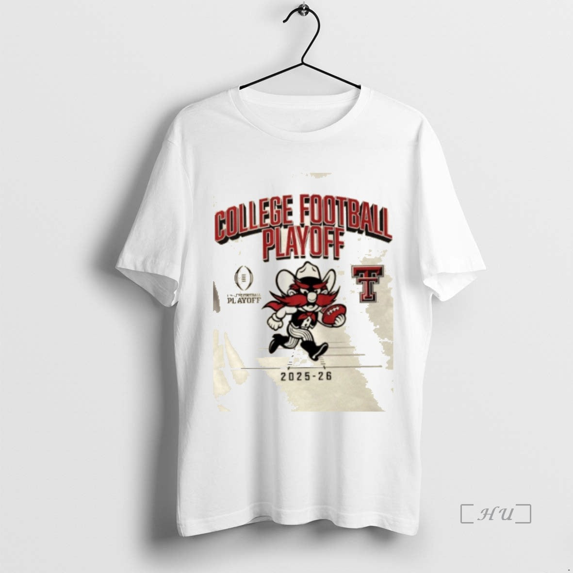 Officials Texas Tech Red Raiders Football 2025 Cfb - Adult & Kids T-Shirts, Sweatshirts & Hoodies apparel design preview 1