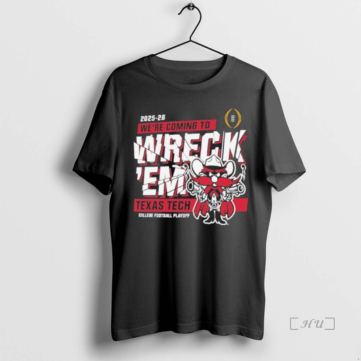 Officials Texas Tech Were Coming To College Football - Adult & Kids T-Shirts, Sweatshirts & Hoodies apparel design preview 1