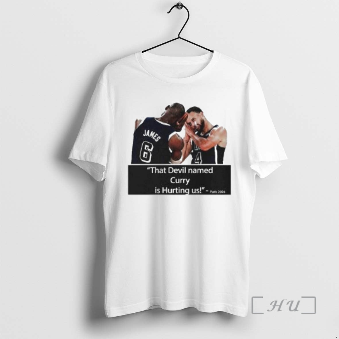 Officials That Devil Named Curry Is Hurting Us Paris - Adult & Kids T-Shirts, Sweatshirts & Hoodies apparel design preview 1