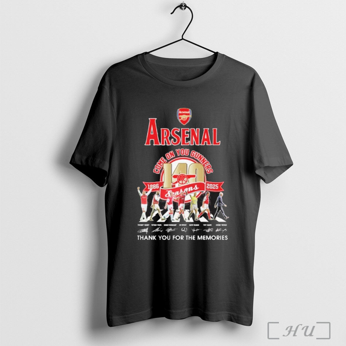 Officials The Arsenal Abbey Road Come On Gunners 140 - Adult & Kids T-Shirts, Sweatshirts & Hoodies apparel design preview 1