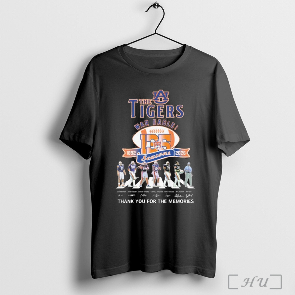 Officials The Auburn Tigers Abbey Road War Eagle 135 - Adult & Kids T-Shirts, Sweatshirts & Hoodies apparel design preview 1