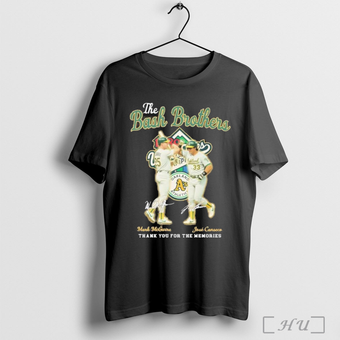 Officials The Bash Brothers Mark Mcgwire And Jose - Adult & Kids T-Shirts, Sweatshirts & Hoodies apparel design preview 1