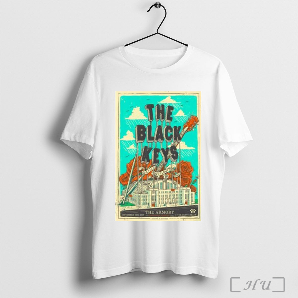 Officials The Black Keys Armory Sep 6 2025 Ornament - Adult & Kids T-Shirts, Sweatshirts & Hoodies apparel design preview 1
