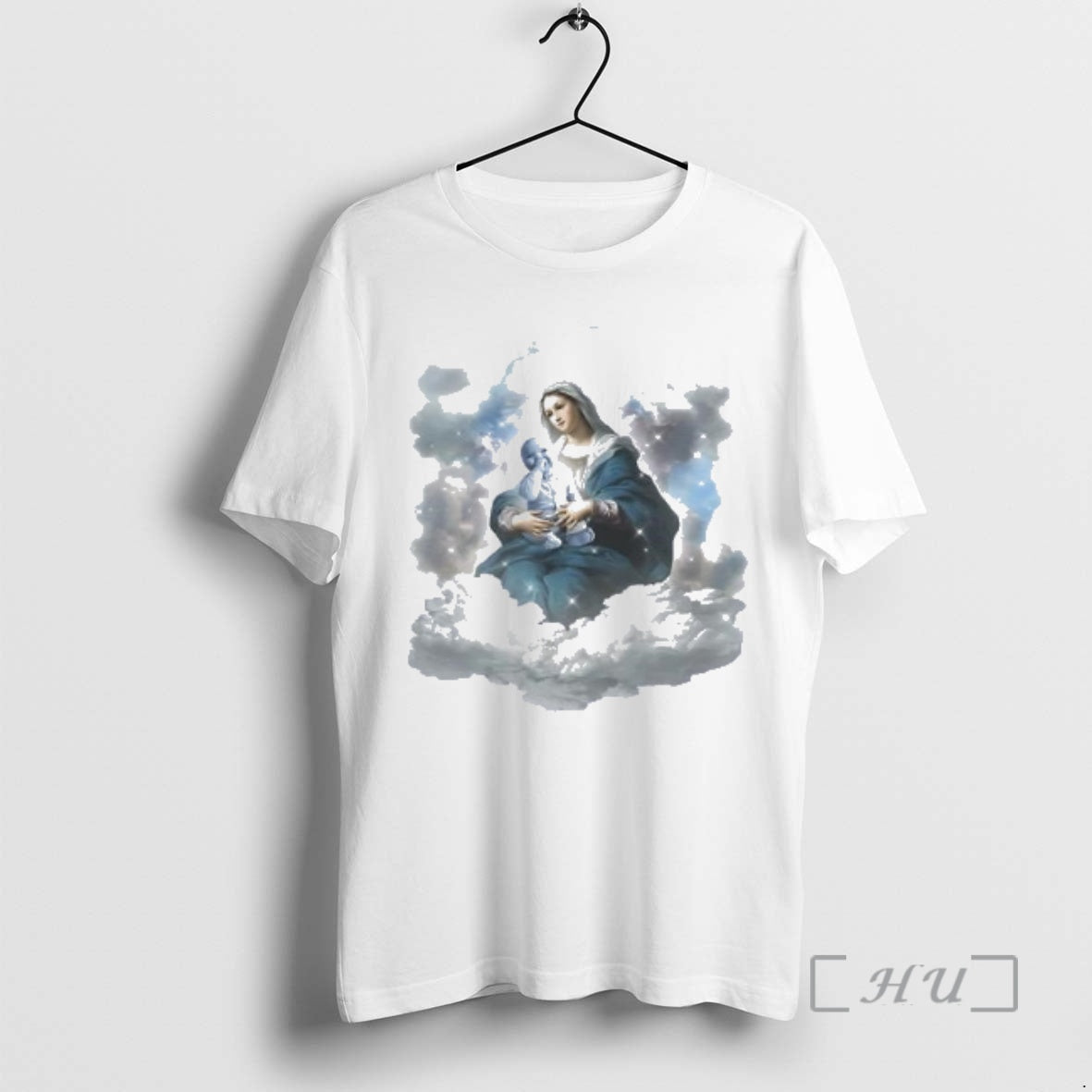 Officials The Blessed Virgin Mary Holding Ai Baby - Adult & Kids T-Shirts, Sweatshirts & Hoodies apparel design preview 1