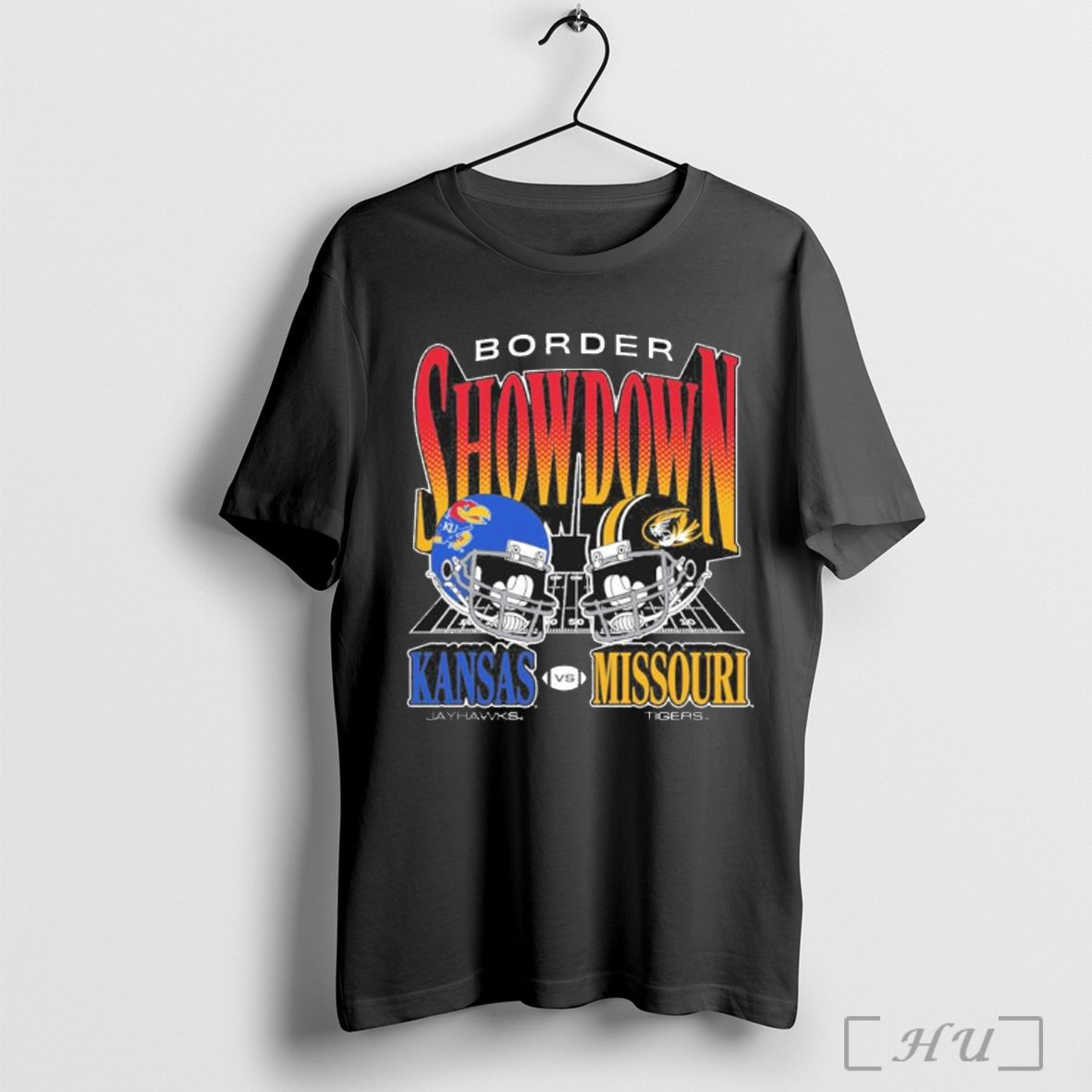 Officials The Border Showdown Mizzou Vs Kansas 2025 - Adult & Kids T-Shirts, Sweatshirts & Hoodies apparel design preview 1