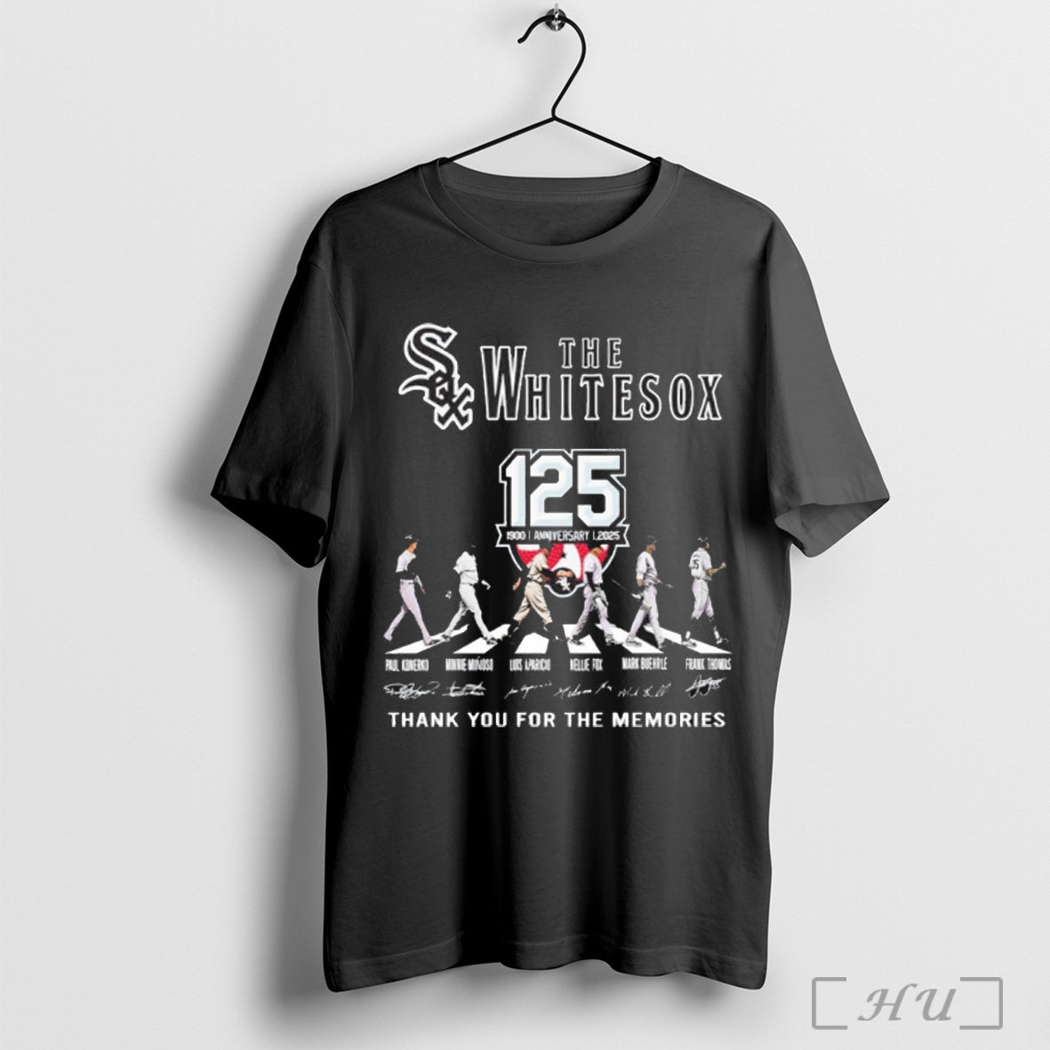 Officials The Chicago White Sox Abbey Road 125th - Adult & Kids T-Shirts, Sweatshirts & Hoodies apparel design preview 1