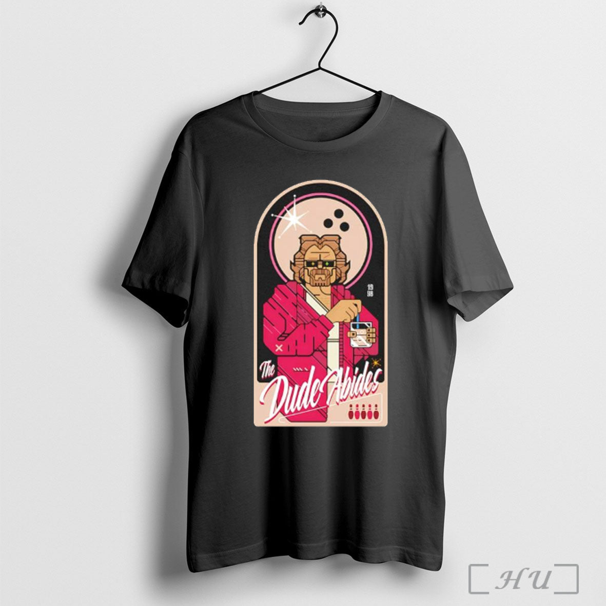 Officials The Dude Abides Big Lebowski 1998 Bowling - Adult & Kids T-Shirts, Sweatshirts & Hoodies apparel design preview 1