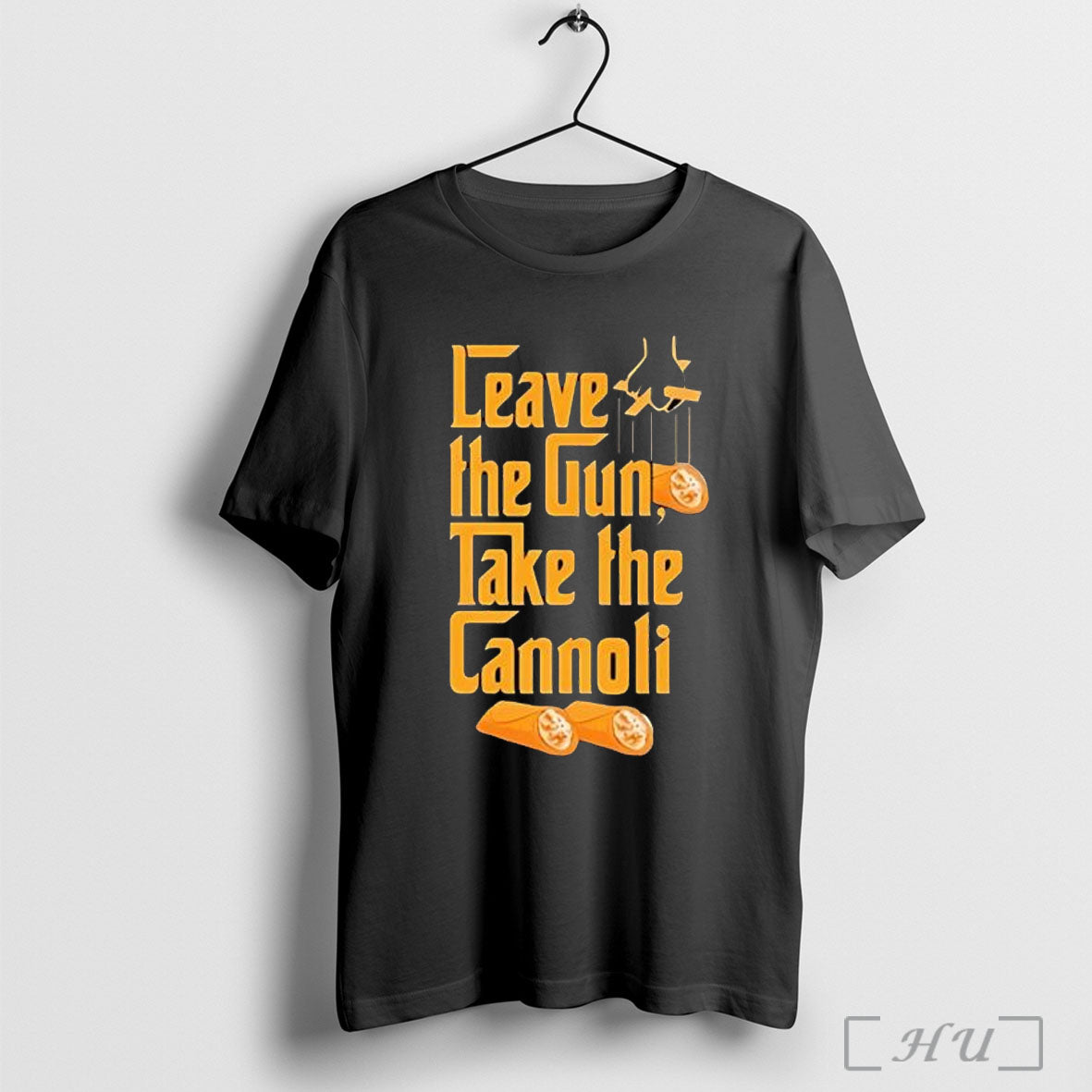Officials The Godfather Leave Gun Take Cannoli - Adult & Kids T-Shirts, Sweatshirts & Hoodies apparel design preview 1