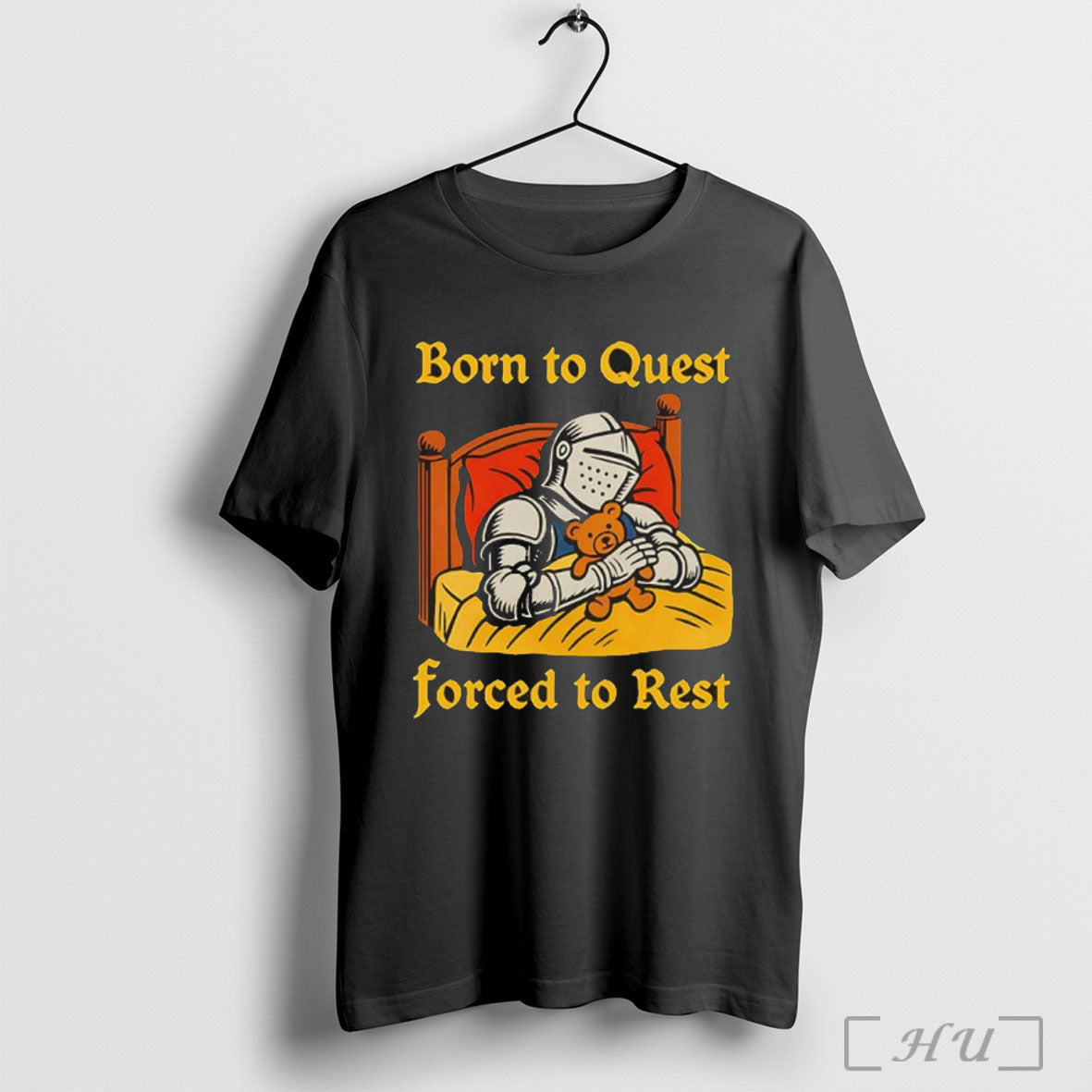 Officials The Knight Born To Quest Forced Rest - Adult & Kids T-Shirts, Sweatshirts & Hoodies apparel design preview 1