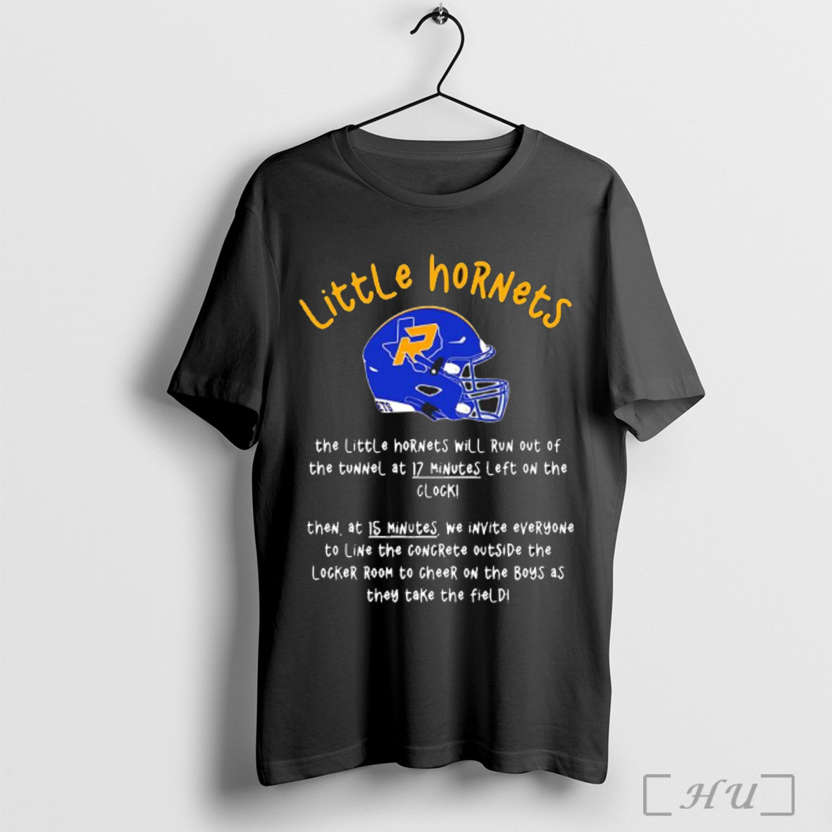 Officials The Little Hornets Will Run Out Of Tunnel - Adult & Kids T-Shirts, Sweatshirts & Hoodies apparel design preview 1