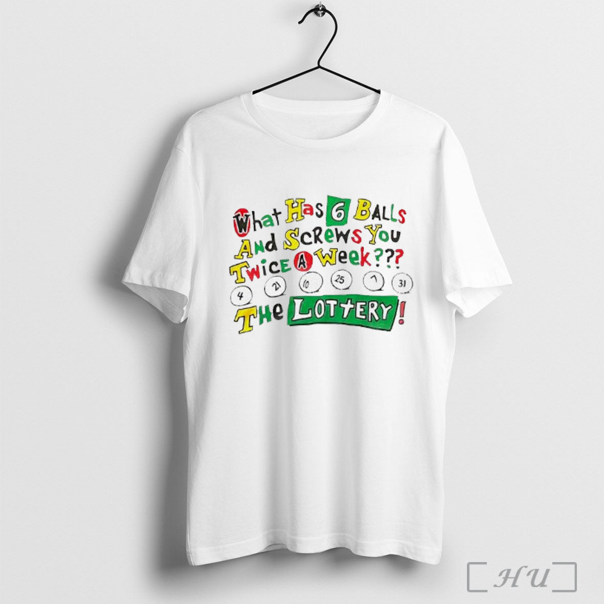 Officials The Lottery Day Powerball Vintage Graphic - Adult & Kids T-Shirts, Sweatshirts & Hoodies apparel design preview 1