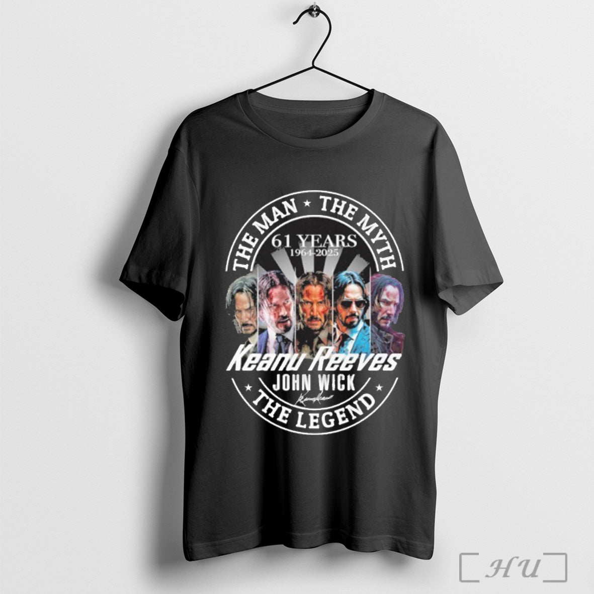 Officials The Man Myth Legend Keanu Reeves John Wick - Adult & Kids T-Shirts, Sweatshirts & Hoodies apparel design preview 1