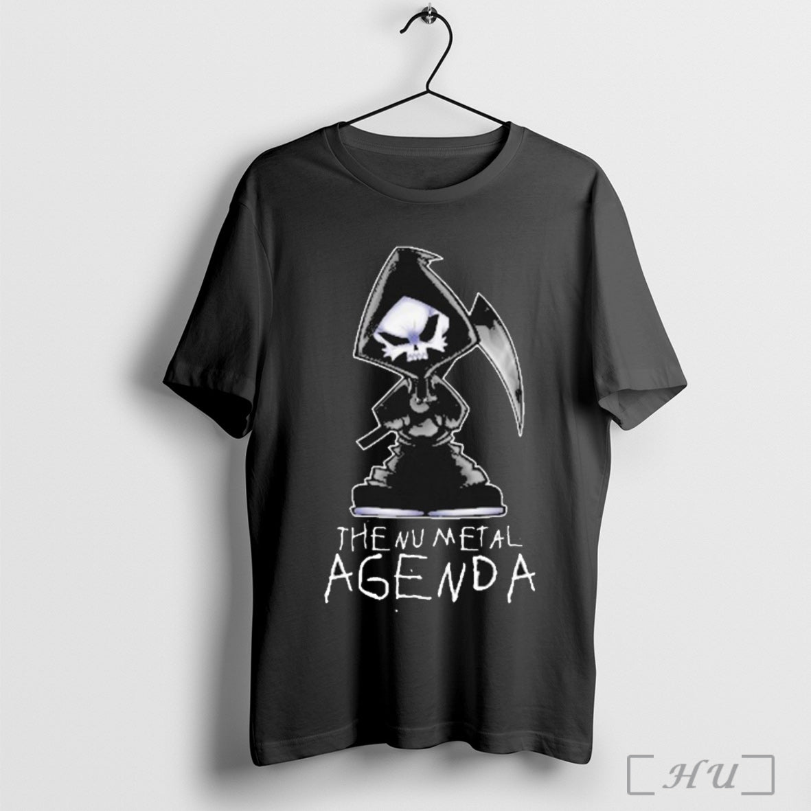 Officials The Nu Metal Agenda Skull Reaper - Adult & Kids T-Shirts, Sweatshirts & Hoodies apparel design preview 1