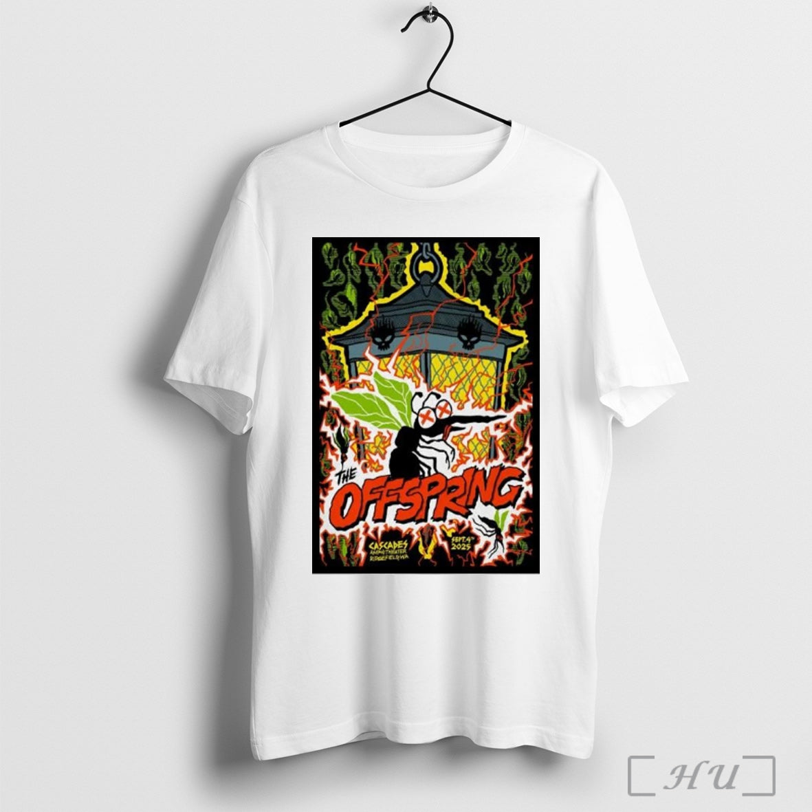 Officials The Offspring At Cascades Amphitheater In - Adult & Kids T-Shirts, Sweatshirts & Hoodies apparel design preview 1