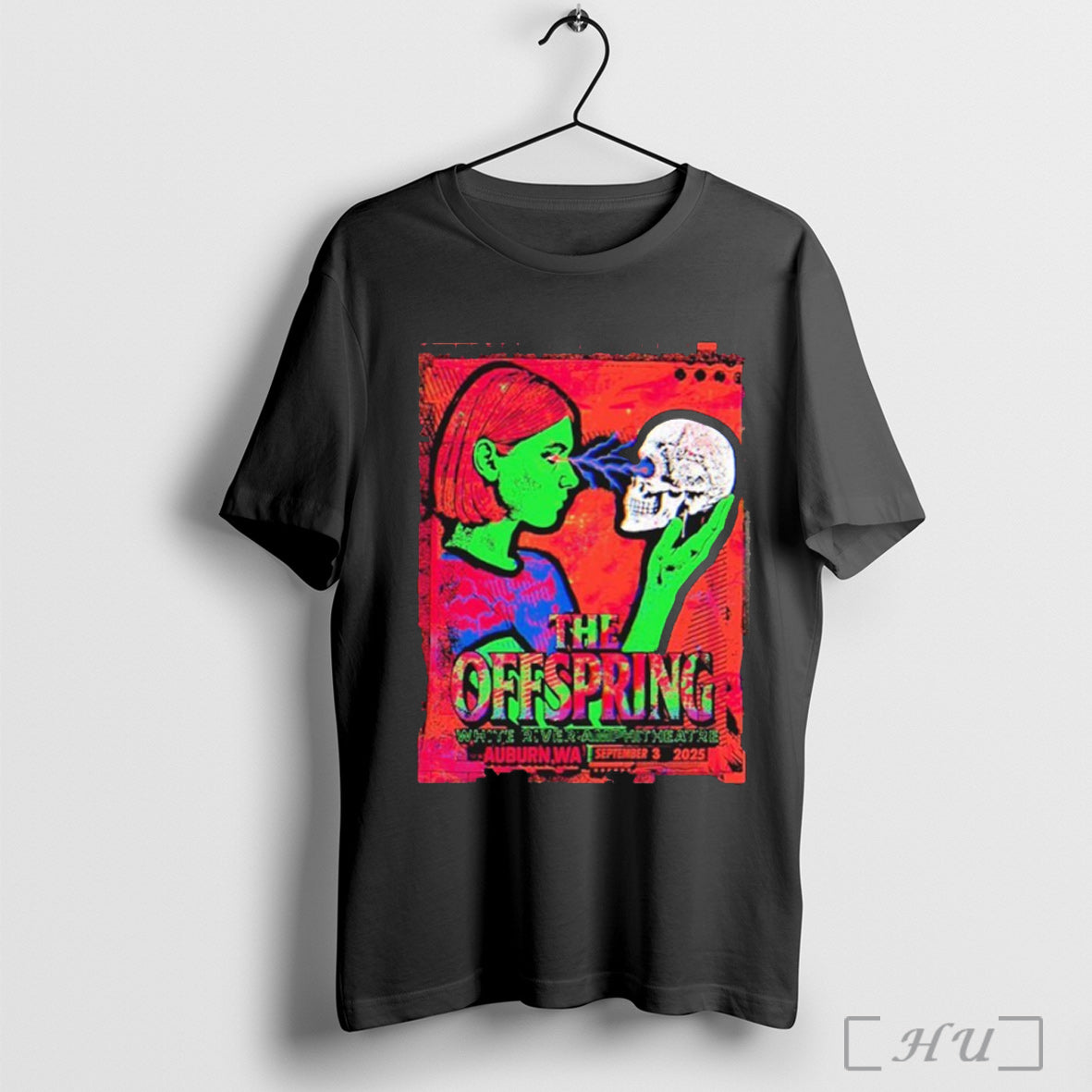 Officials The Offspring At White River Amphitheatre - Adult & Kids T-Shirts, Sweatshirts & Hoodies apparel design preview 1