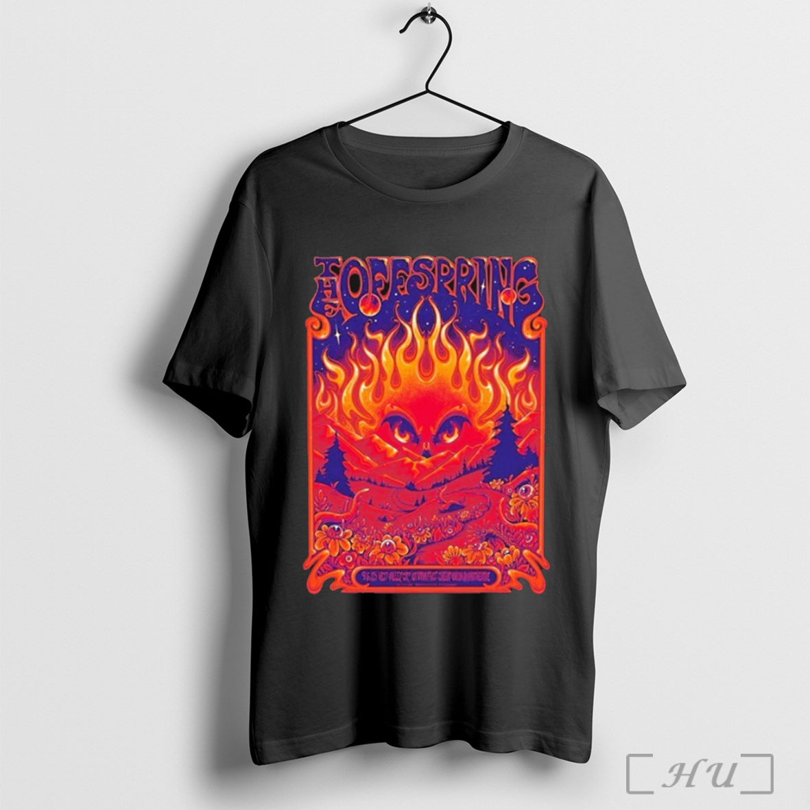 Officials The Offspring West Valley City Tour On Sept - Adult & Kids T-Shirts, Sweatshirts & Hoodies apparel design preview 1