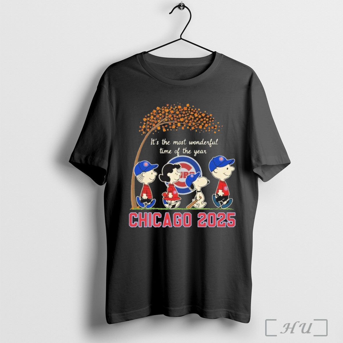 Officials The Peanuts Walking X Chicago Cubs Its Most - Adult & Kids T-Shirts, Sweatshirts & Hoodies apparel design preview 1