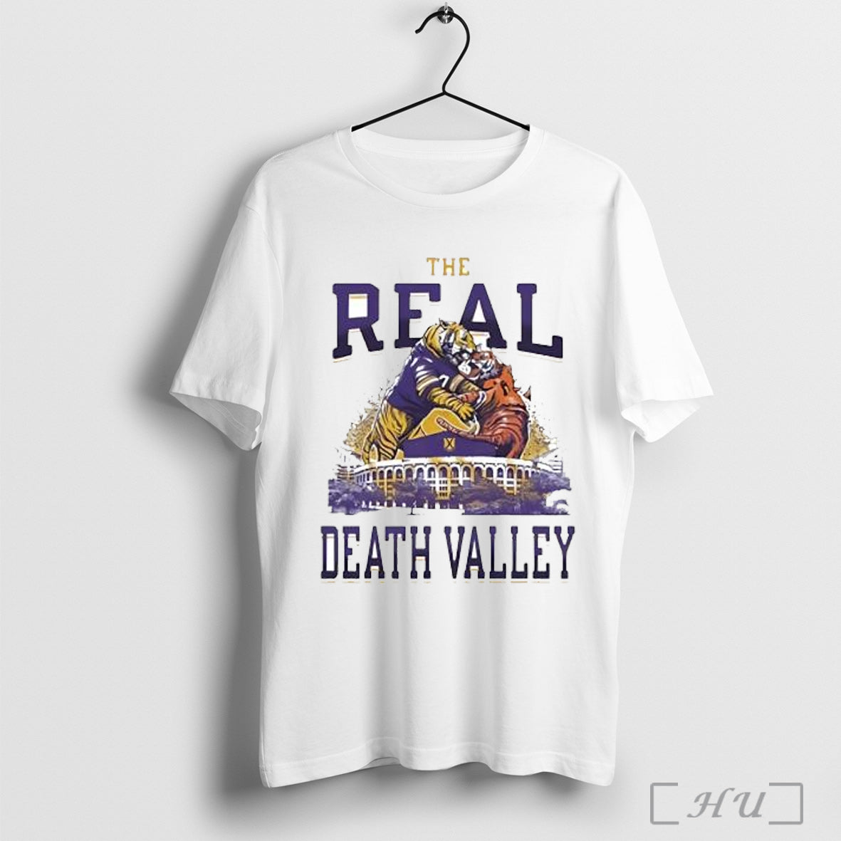 Officials The Real Death Valley Lsu Tiger Stadium - Adult & Kids T-Shirts, Sweatshirts & Hoodies apparel design preview 1