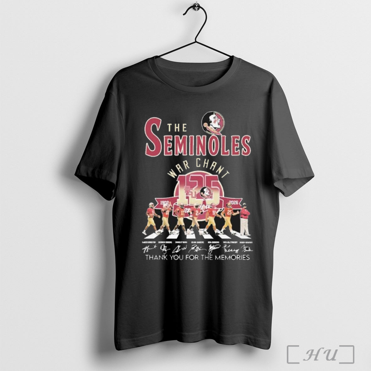 Officials The Seminoles War Chant Abbey Road 125 - Adult & Kids T-Shirts, Sweatshirts & Hoodies apparel design preview 1