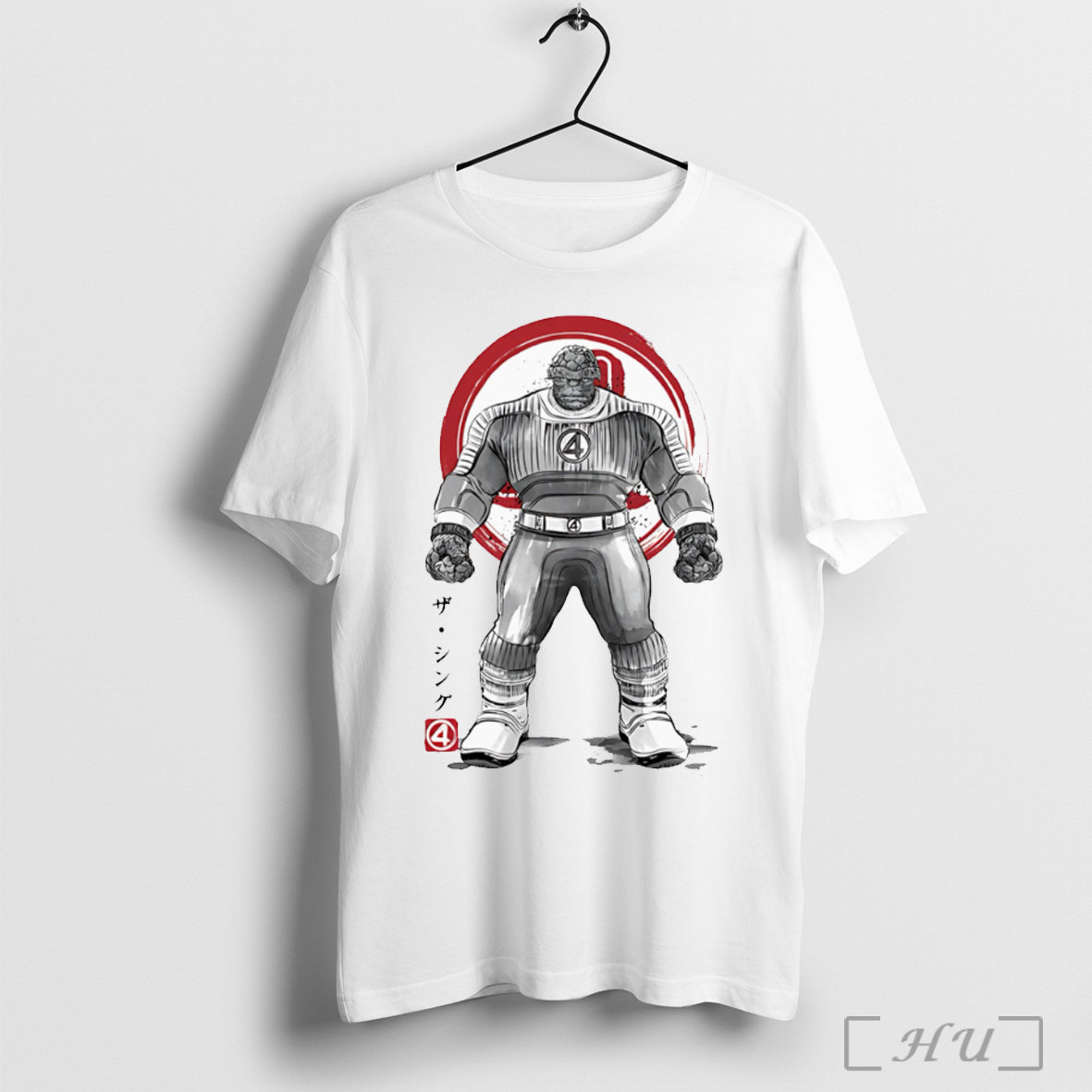Officials The Thing Sumi E Japanese - Adult & Kids T-Shirts, Sweatshirts & Hoodies apparel design preview 1