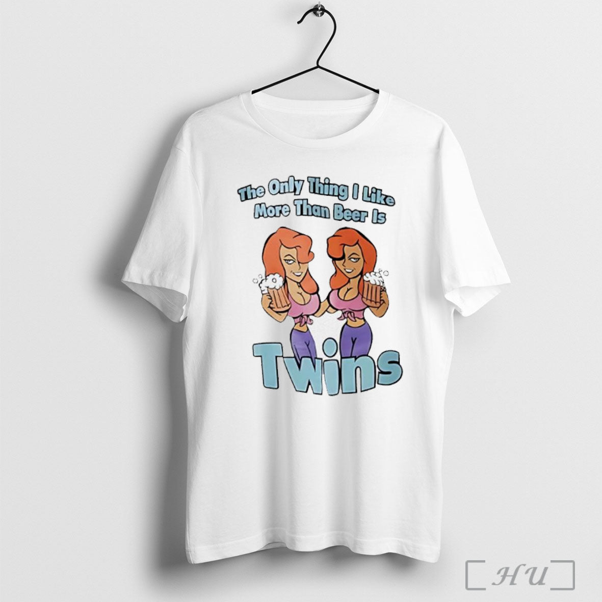 Officials The Only Thing I Like More Beer Is Twins - Adult & Kids T-Shirts, Sweatshirts & Hoodies apparel design preview 1