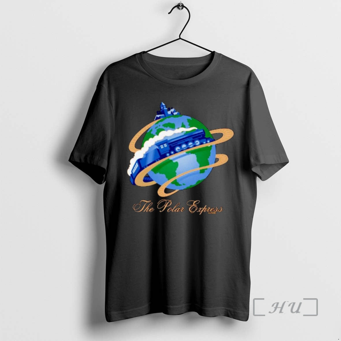 Officials The Polar Express Around Globe Ornaments - Adult & Kids T-Shirts, Sweatshirts & Hoodies apparel design preview 1