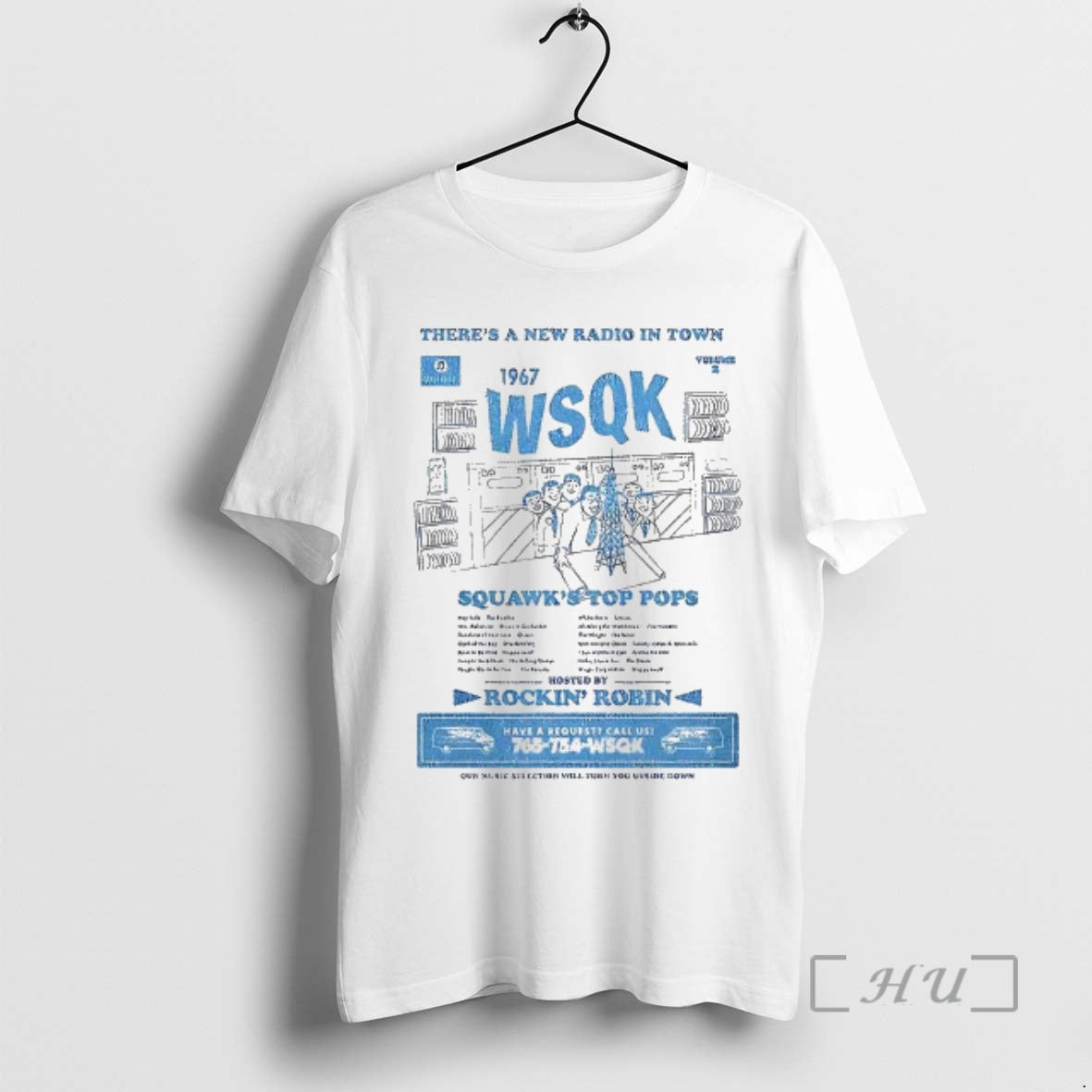 Officials Theres A New Radio In Town - Adult & Kids T-Shirts, Sweatshirts & Hoodies apparel design preview 1