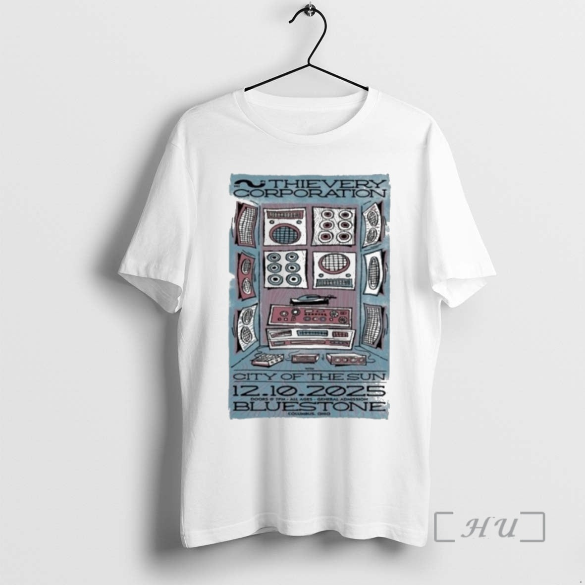 Officials Thievery Corporation 12 10 - Adult & Kids T-Shirts, Sweatshirts & Hoodies apparel design preview 1