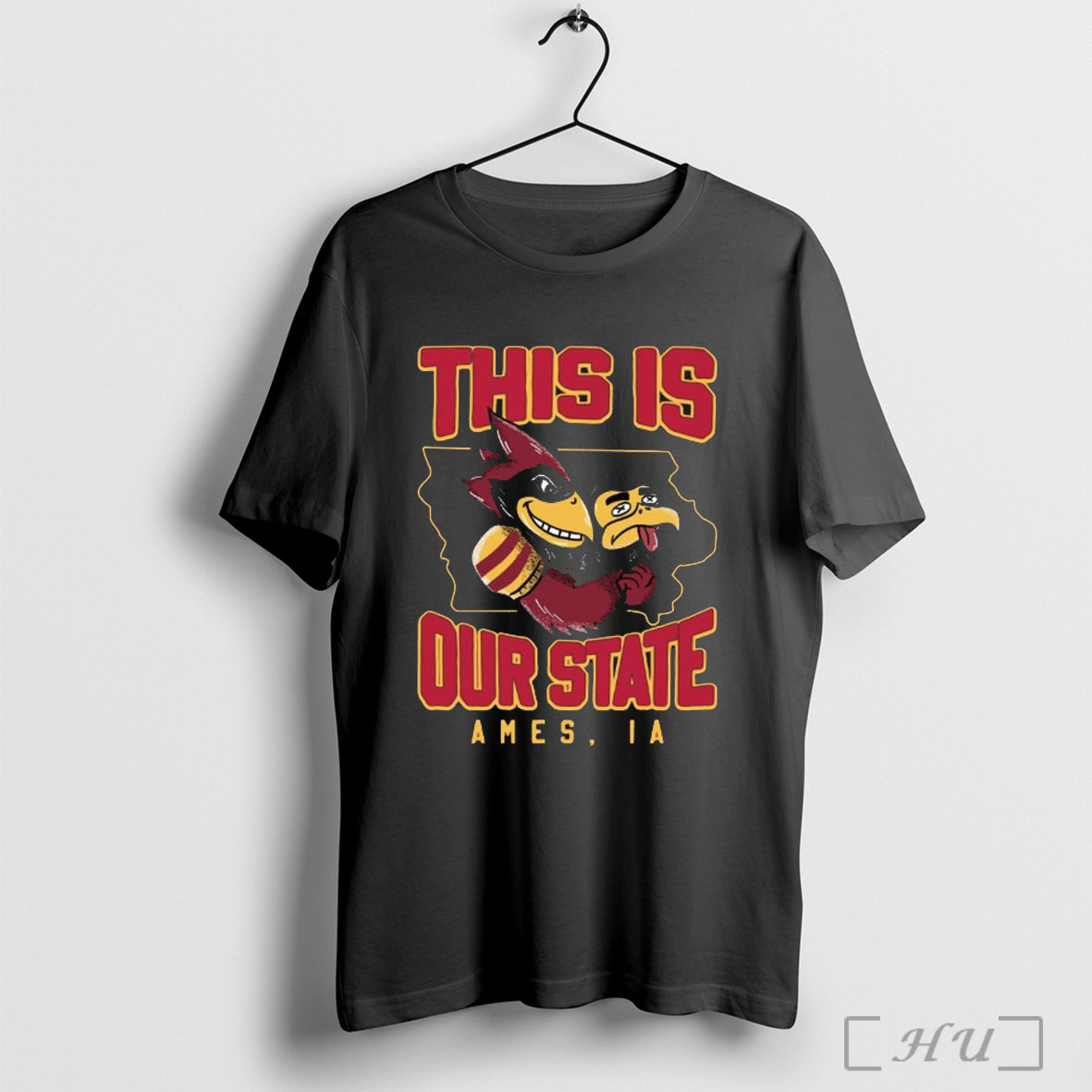 Officials This Is Our State Ames Ia Iowa Cyclones Vs - Adult & Kids T-Shirts, Sweatshirts & Hoodies apparel design preview 1