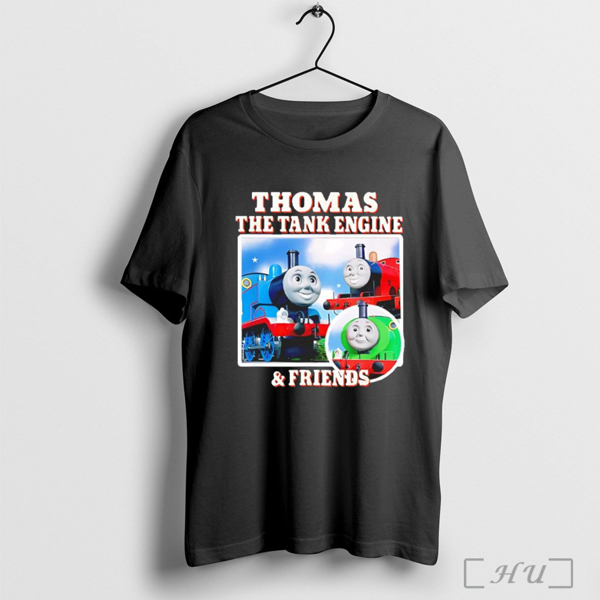 Officials Thomas The Tank Engine And Friends Black - Adult & Kids T-Shirts, Sweatshirts & Hoodies apparel design preview 1