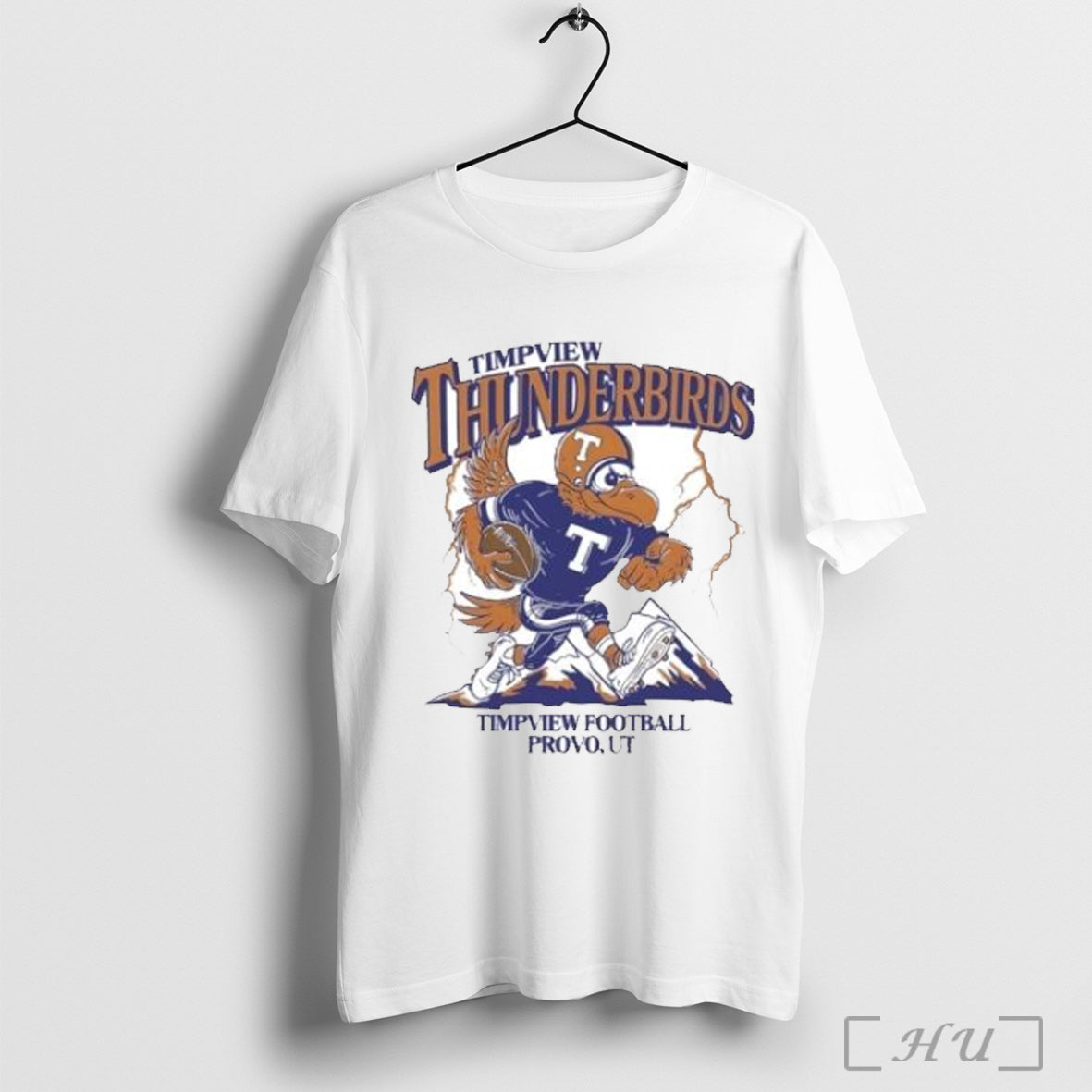 Officials Timpview Thunderbirds Football Provo Mascot - Adult & Kids T-Shirts, Sweatshirts & Hoodies apparel design preview 1
