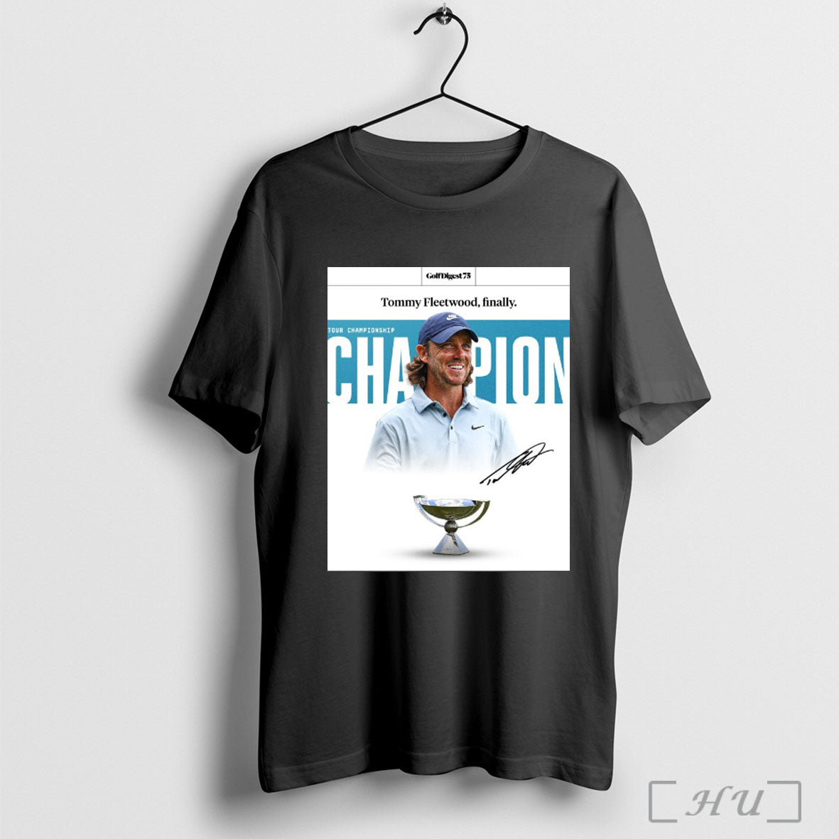 Officials Tommy Fleetwood Finally Tour Championship - Adult & Kids T-Shirts, Sweatshirts & Hoodies apparel design preview 1