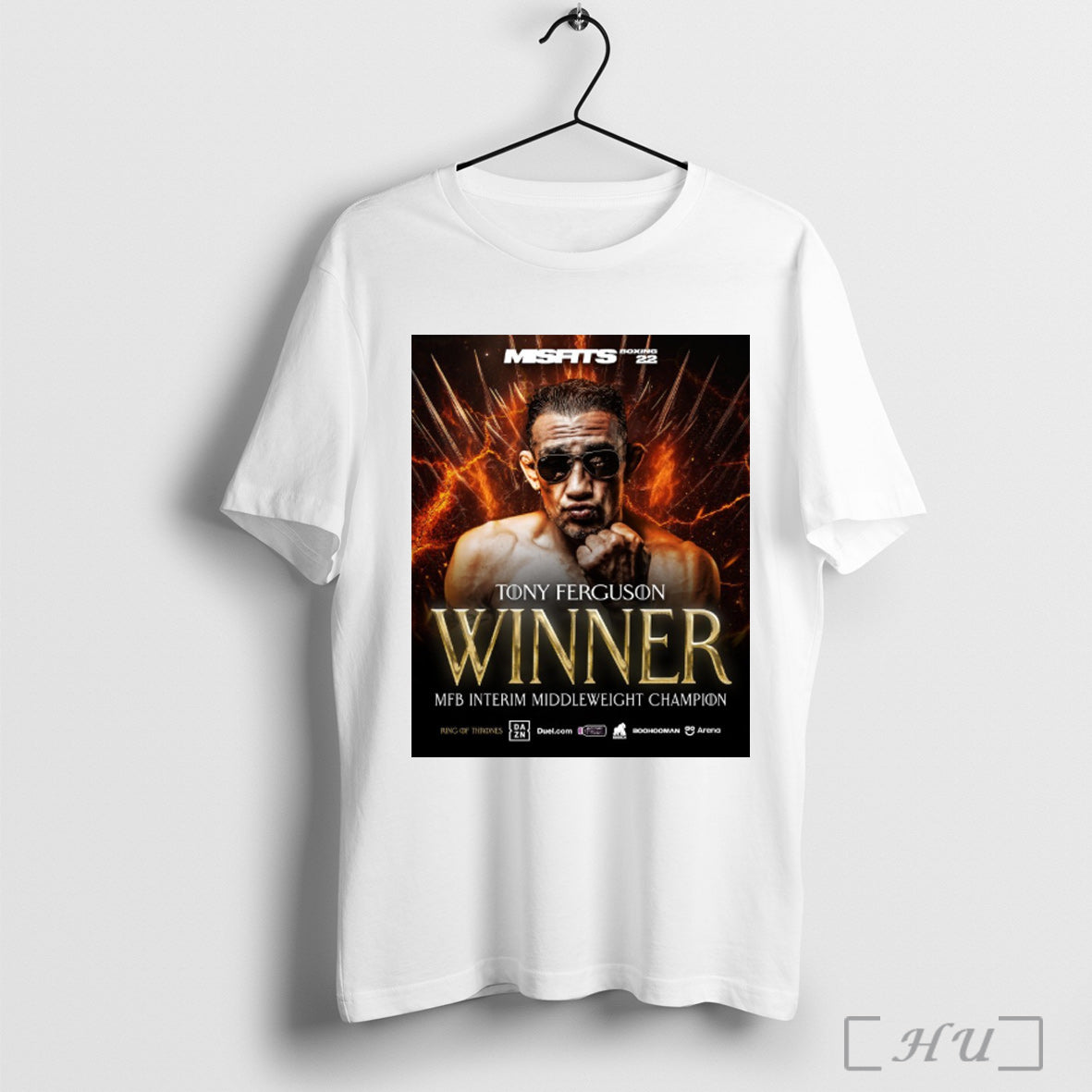 Officials Tony Ferguson Defeats Salt Papi Winner Mfb - Adult & Kids T-Shirts, Sweatshirts & Hoodies apparel design preview 1