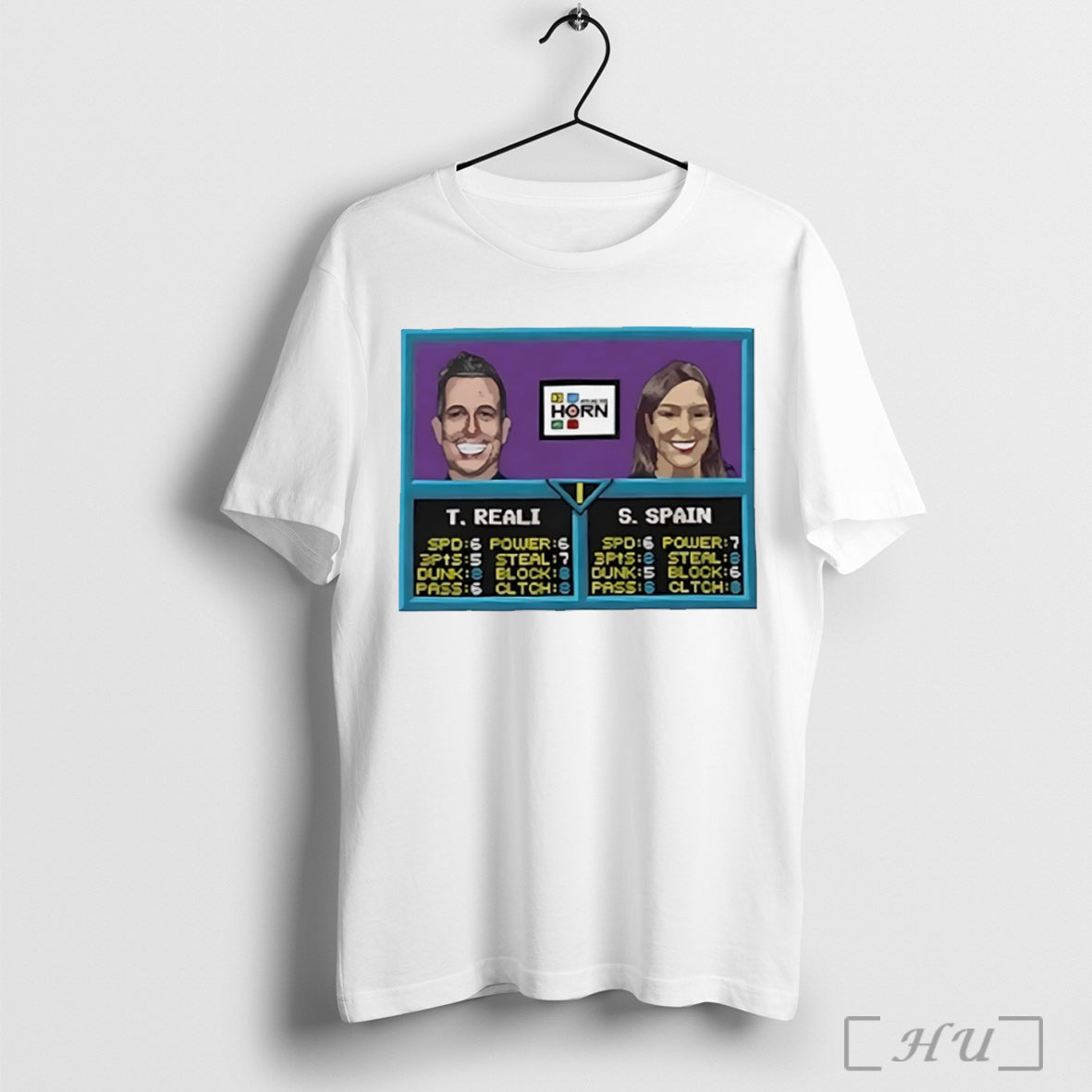 Officials Tony Reali And Sarah Spain Jam Digital - Adult & Kids T-Shirts, Sweatshirts & Hoodies apparel design preview 1