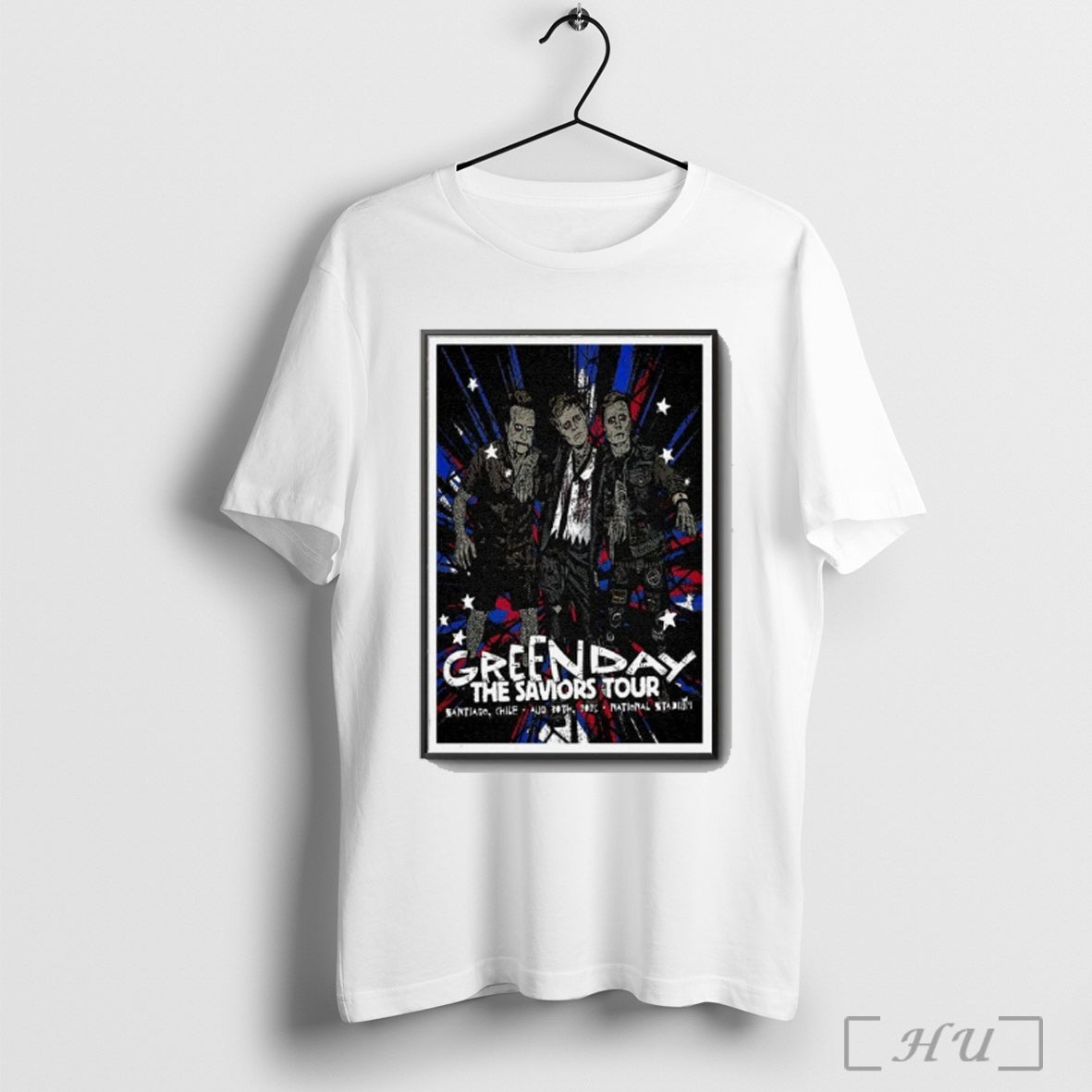 Officials Tour 2025 Green Day National Stadium - Adult & Kids T-Shirts, Sweatshirts & Hoodies apparel design preview 1