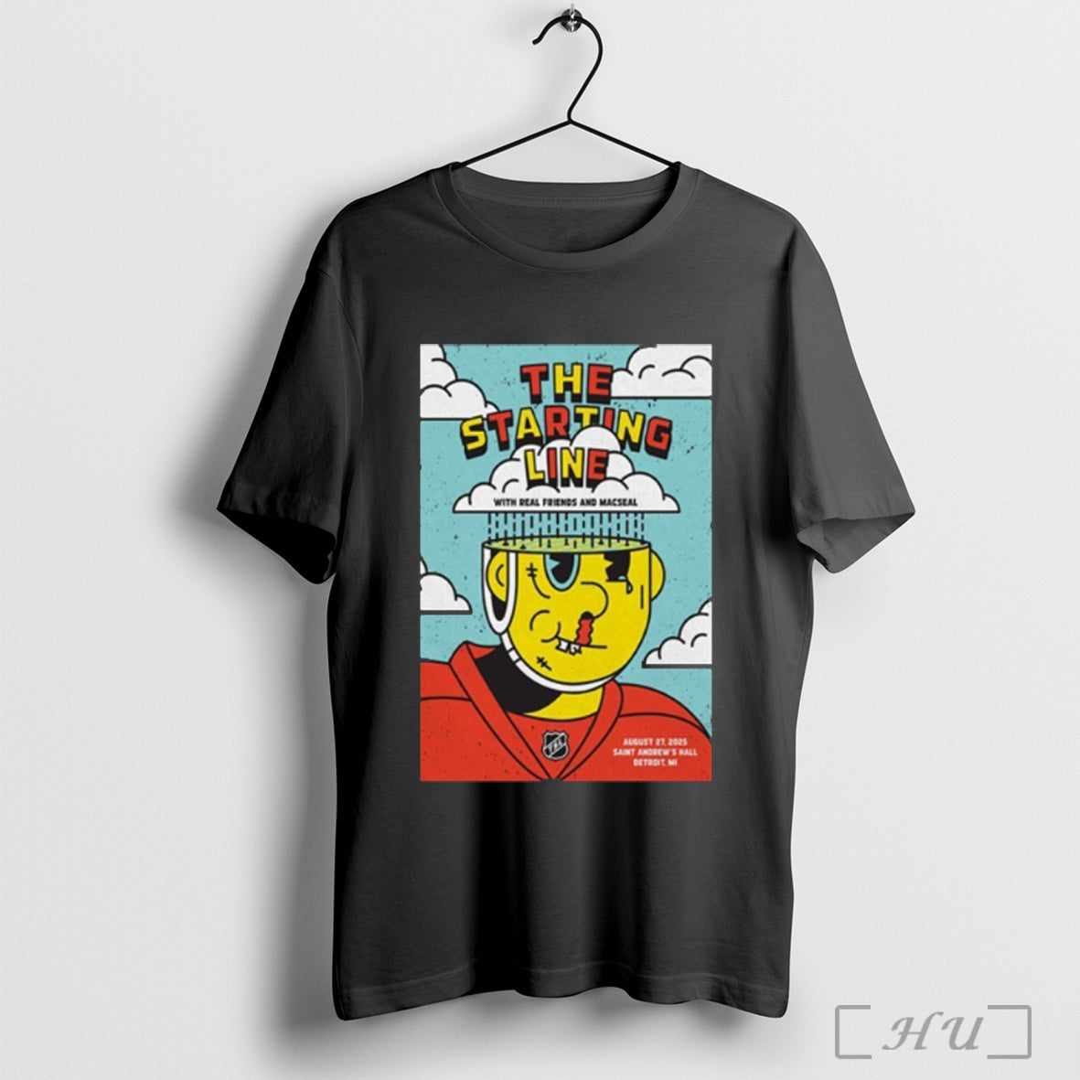 Officials Tour 2025 The Starting Line Detroit Mi - Adult & Kids T-Shirts, Sweatshirts & Hoodies apparel design preview 1