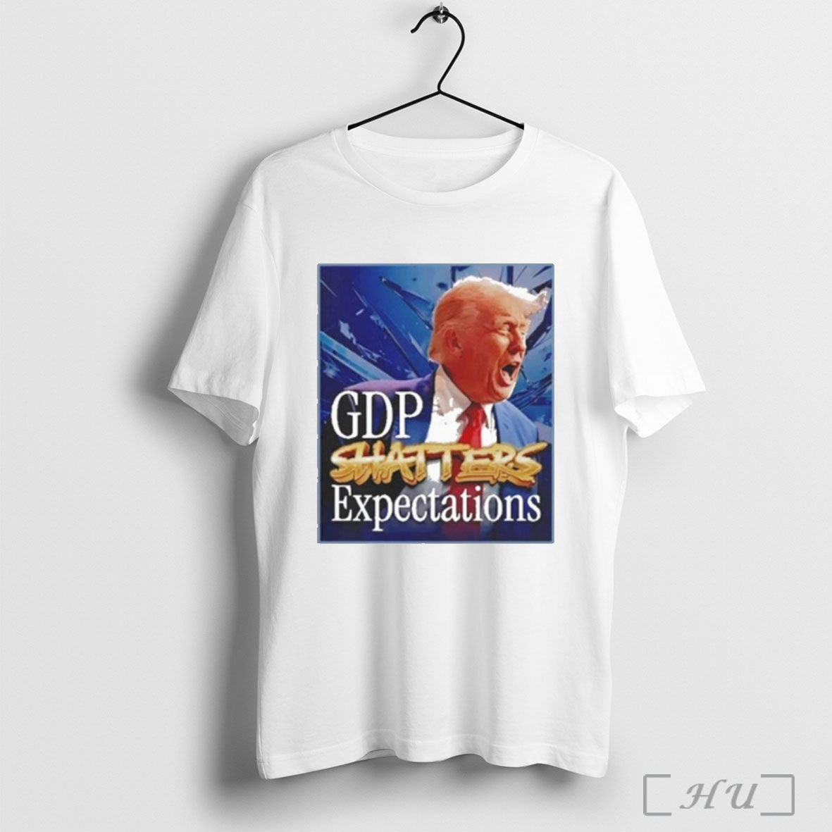 Officials Trump Gdp Shatters Expectations - Adult & Kids T-Shirts, Sweatshirts & Hoodies apparel design preview 1