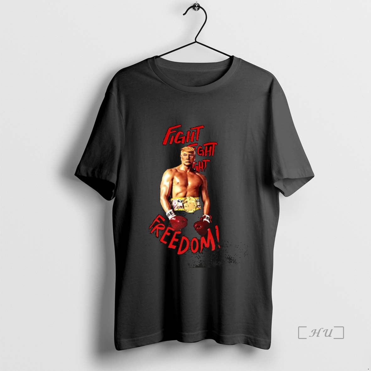 Officials Trump Boxing Fight For Freedom - Adult & Kids T-Shirts, Sweatshirts & Hoodies apparel design preview 1