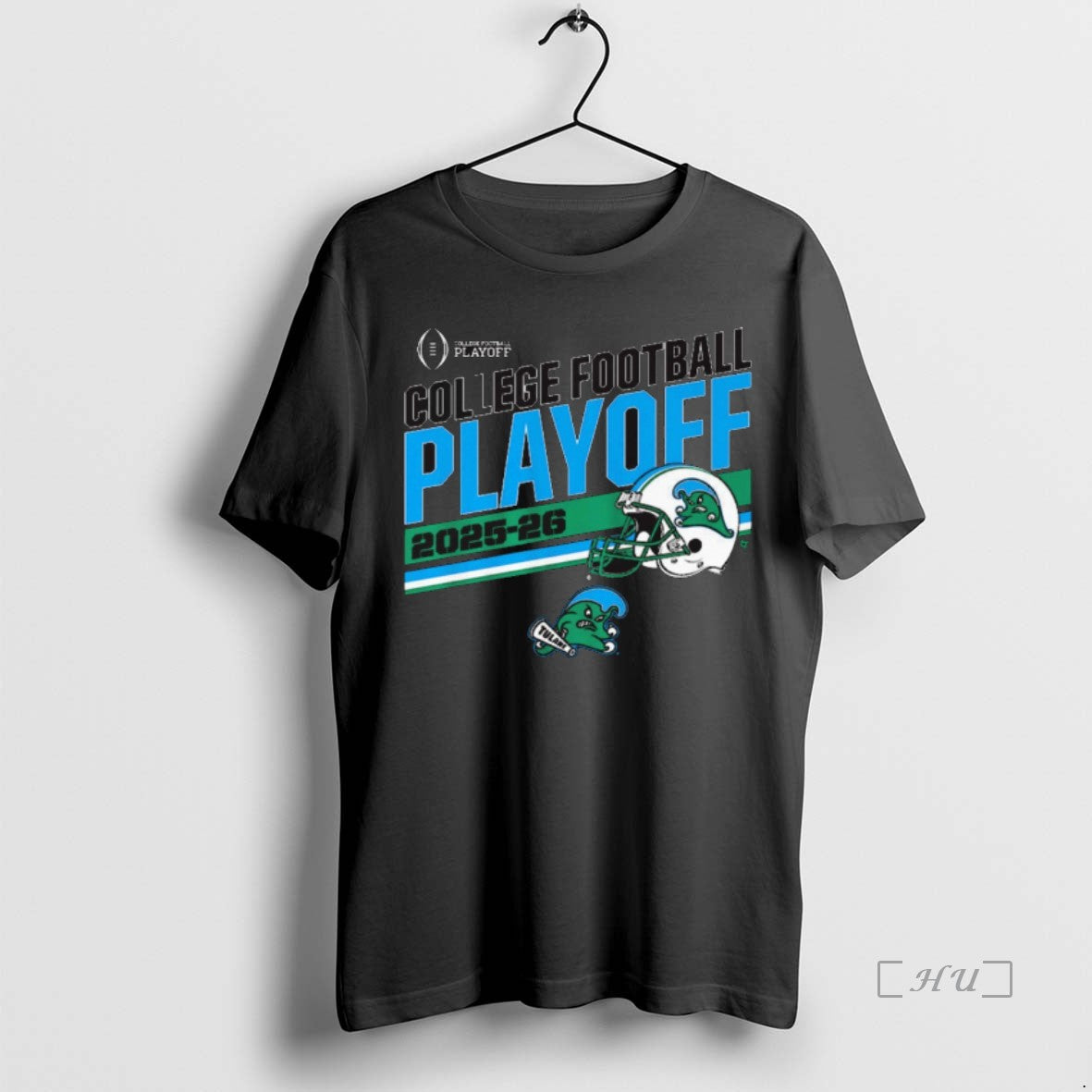 Officials Tulane Green Wave Football 2025 26 College - Adult & Kids T-Shirts, Sweatshirts & Hoodies apparel design preview 1