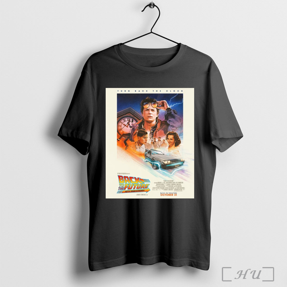 Officials Turn Back The Clock To Future 40th - Adult & Kids T-Shirts, Sweatshirts & Hoodies apparel design preview 1
