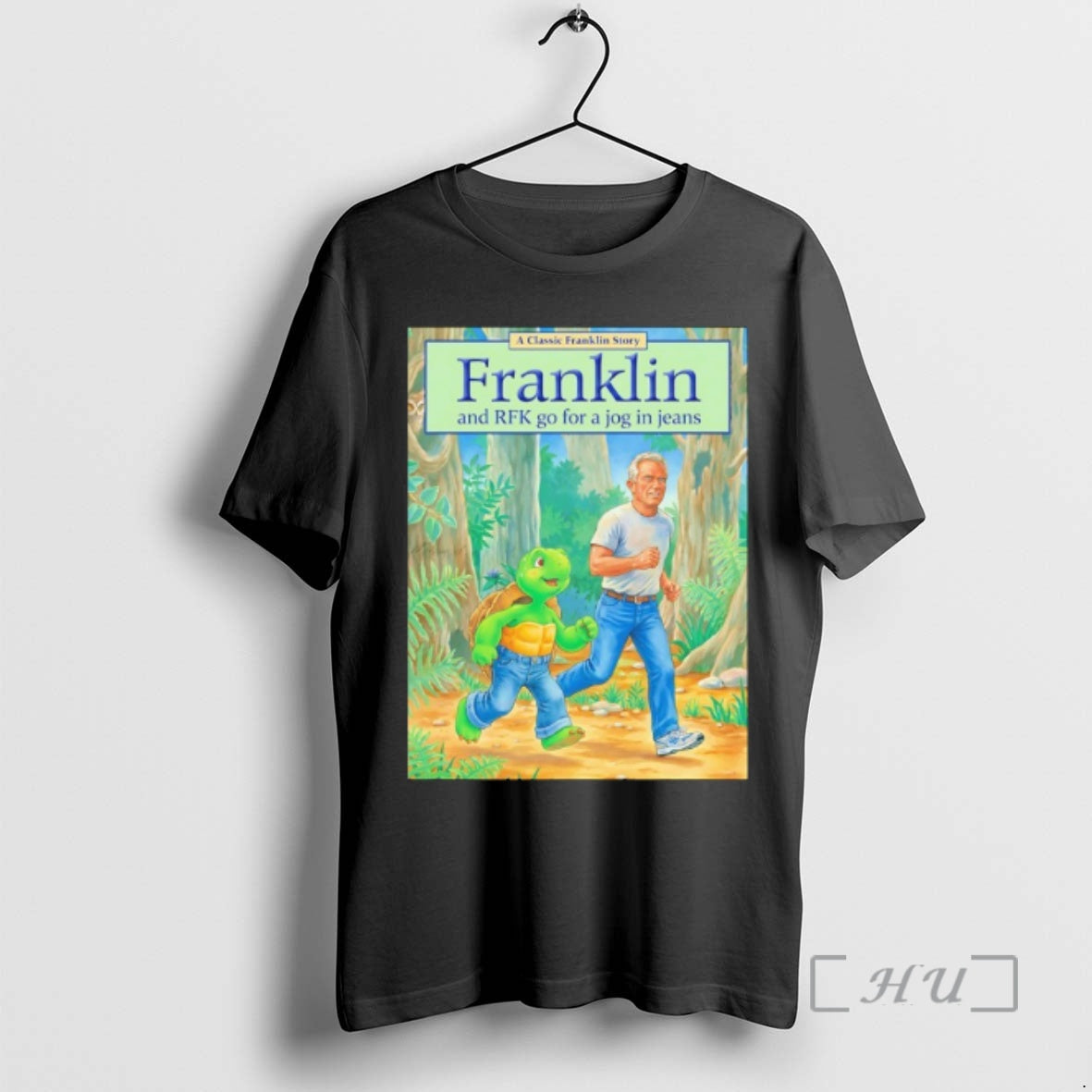 Officials Turtle Franklin And Rfk Go For A Jog In - Adult & Kids T-Shirts, Sweatshirts & Hoodies apparel design preview 1