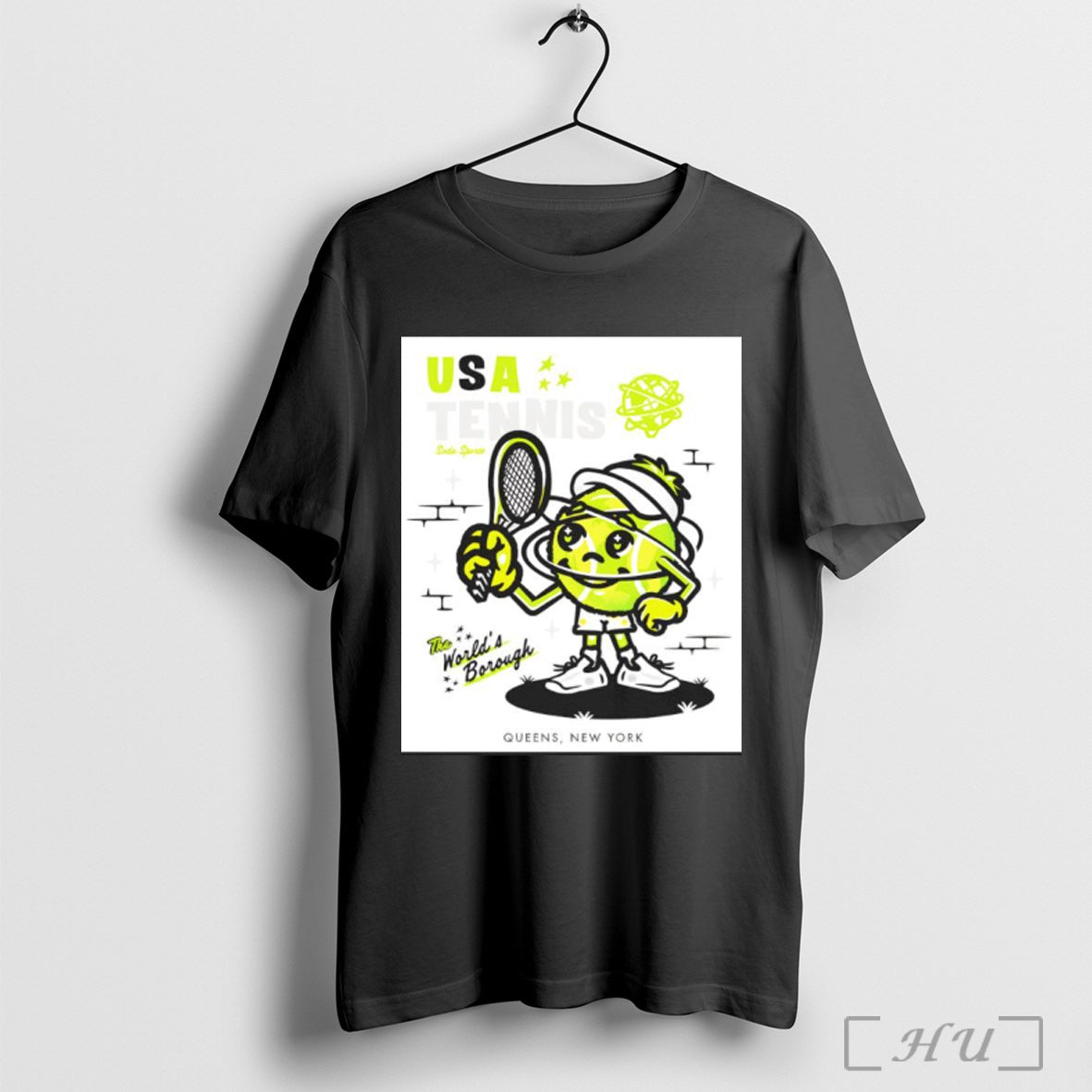 Officials Usa Tennis The Worlds Borough Game Set - Adult & Kids T-Shirts, Sweatshirts & Hoodies apparel design preview 1