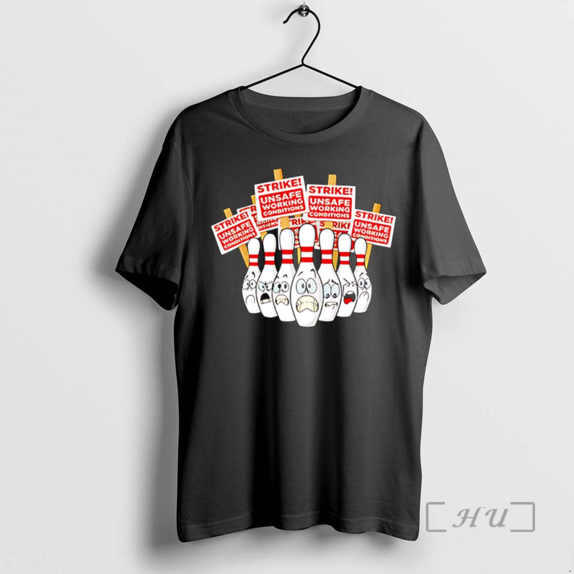 Officials Usbc Bowling Pins On Strike - Adult & Kids T-Shirts, Sweatshirts & Hoodies apparel design preview 1