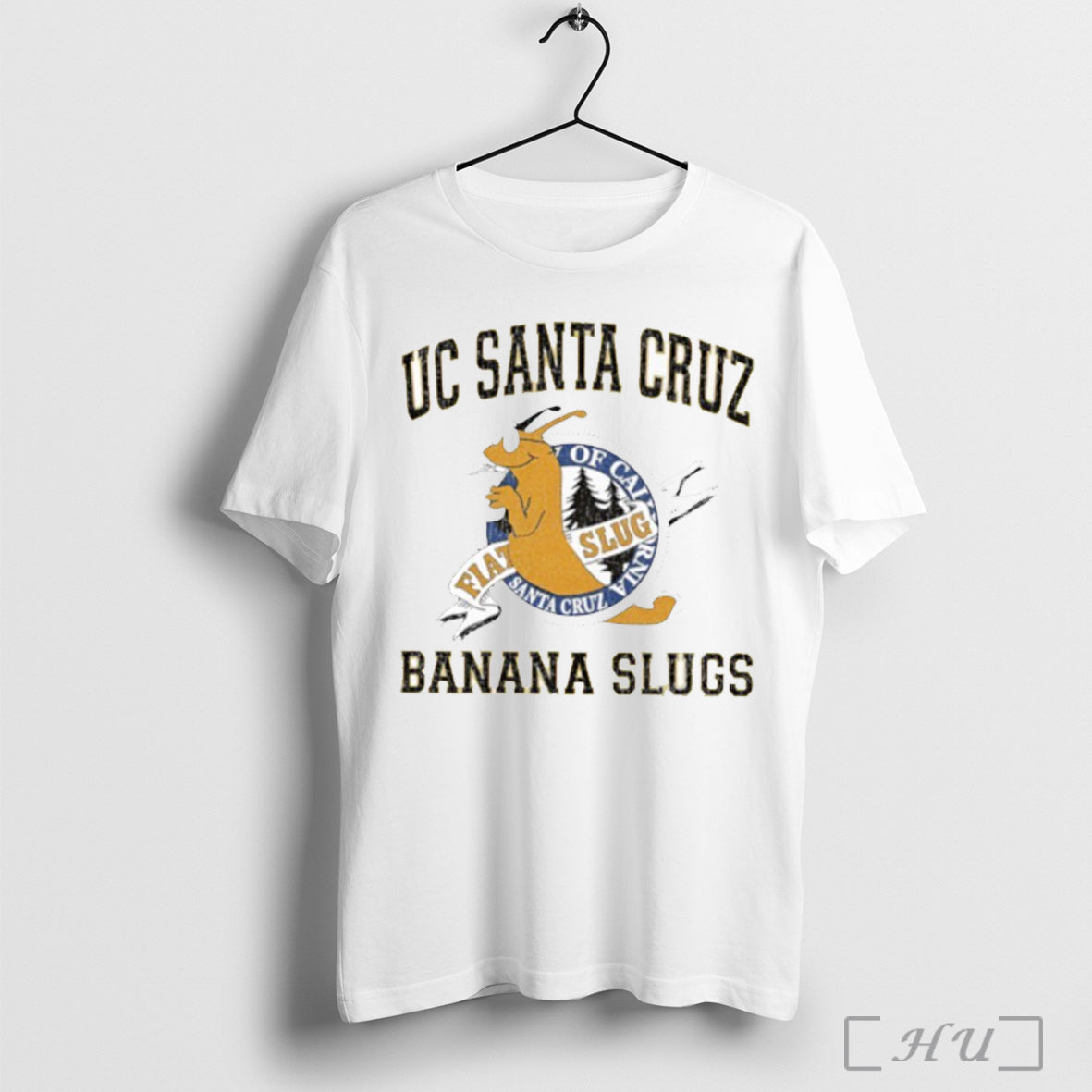 Officials Uc Santa Cruz Banana Slugs Fiat Slug - Adult & Kids T-Shirts, Sweatshirts & Hoodies apparel design preview 1