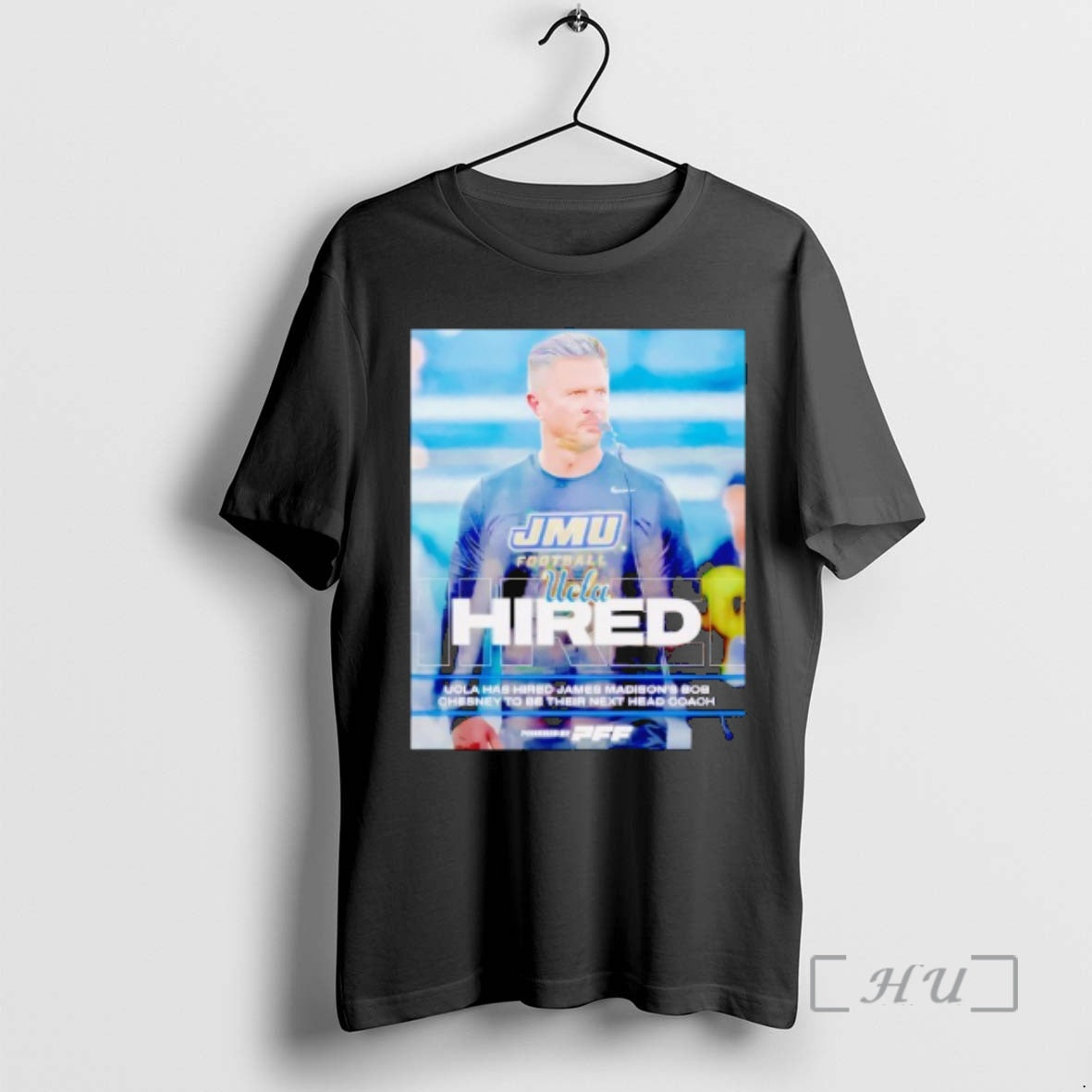 Officials Ucla Bruins Jmu Head Coach Bob Chesney - Adult & Kids T-Shirts, Sweatshirts & Hoodies apparel design preview 1