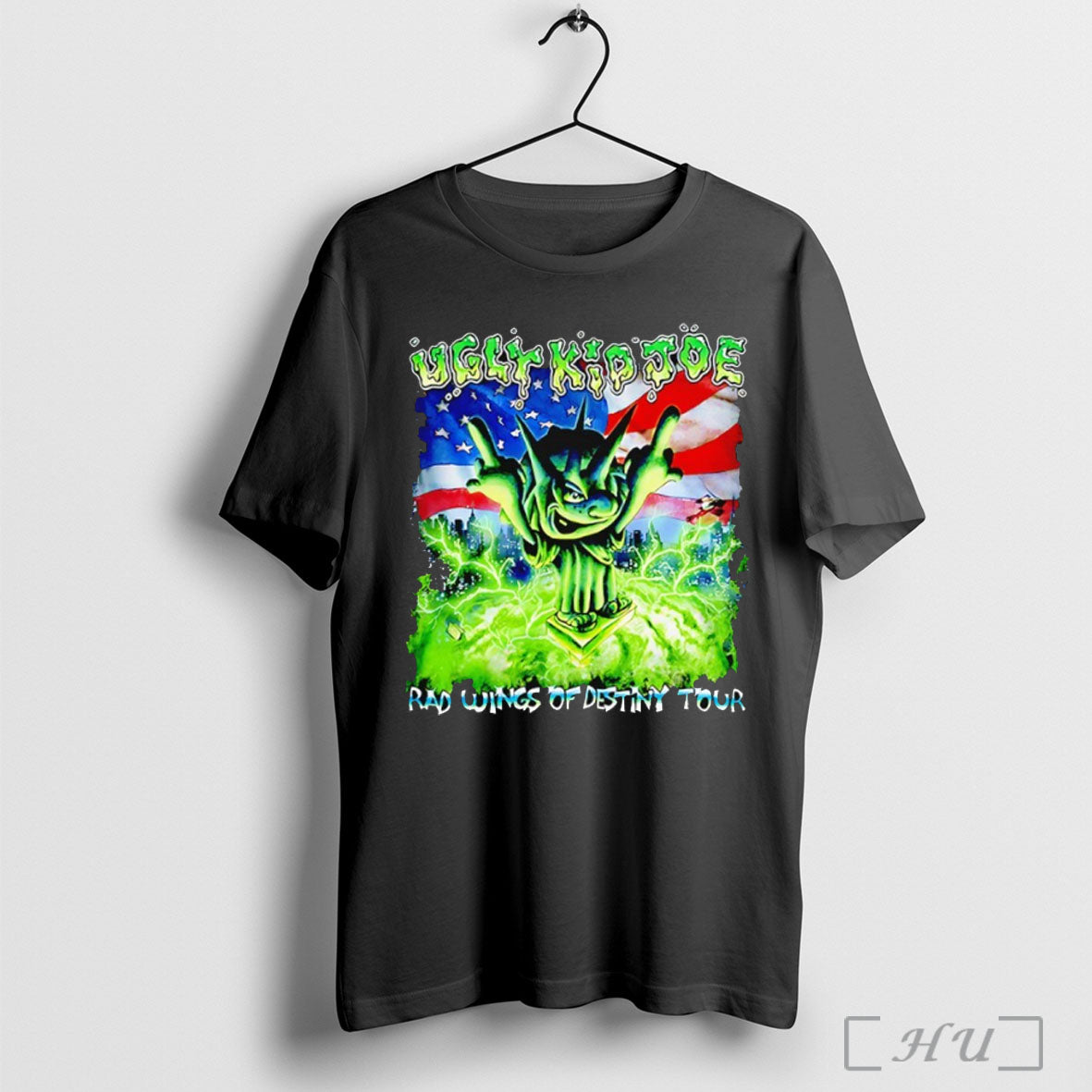 Officials Ugly Kid Joe Rad Wings Of Destiny Tour - Adult & Kids T-Shirts, Sweatshirts & Hoodies apparel design preview 1
