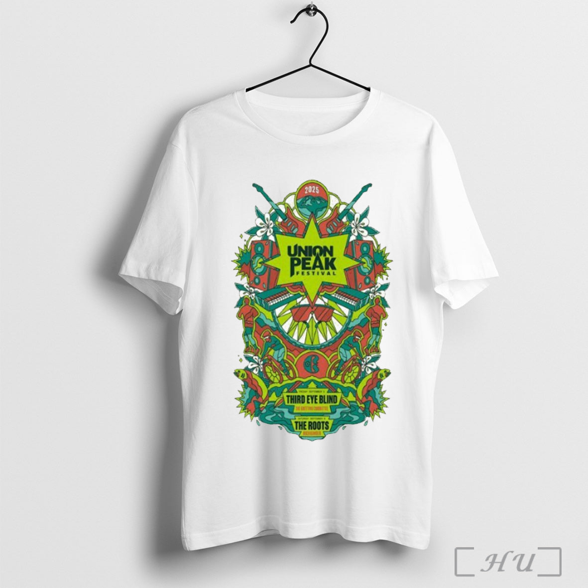 Officials Union Peak Festival Third Eye Blind The - Adult & Kids T-Shirts, Sweatshirts & Hoodies apparel design preview 1