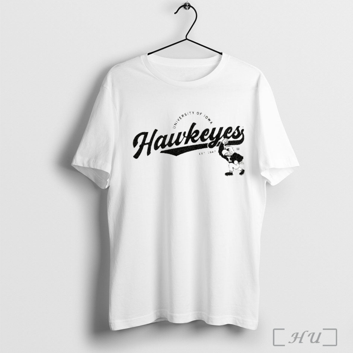 Officials University Of Iowa Hawkeyes Script Logo - Adult & Kids T-Shirts, Sweatshirts & Hoodies apparel design preview 1