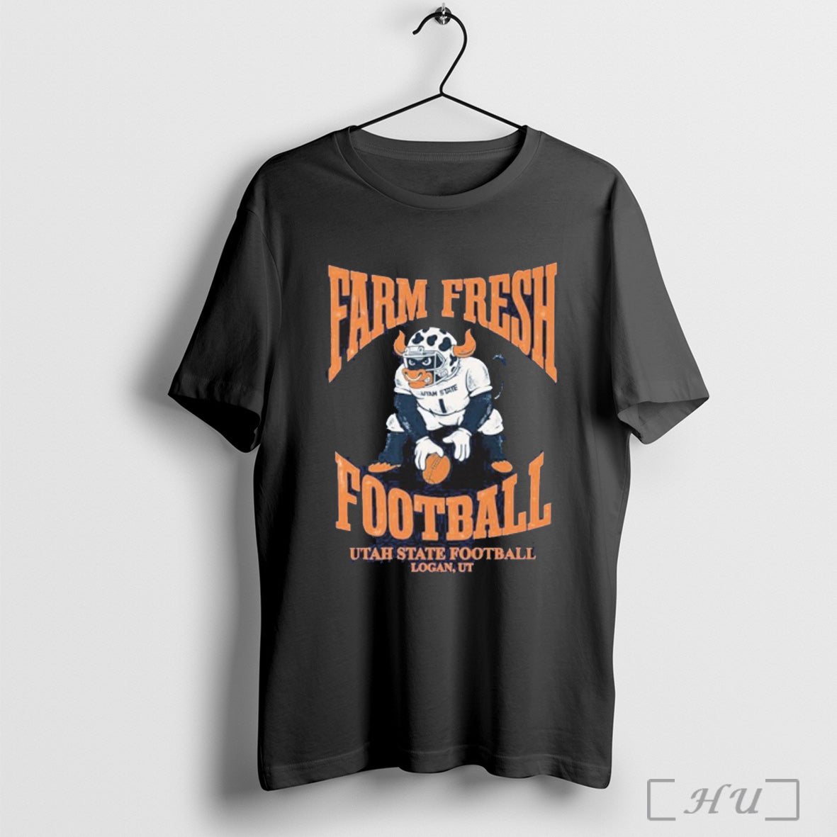 Officials Utah Aggies Farm Fresh Football - Adult & Kids T-Shirts, Sweatshirts & Hoodies apparel design preview 1