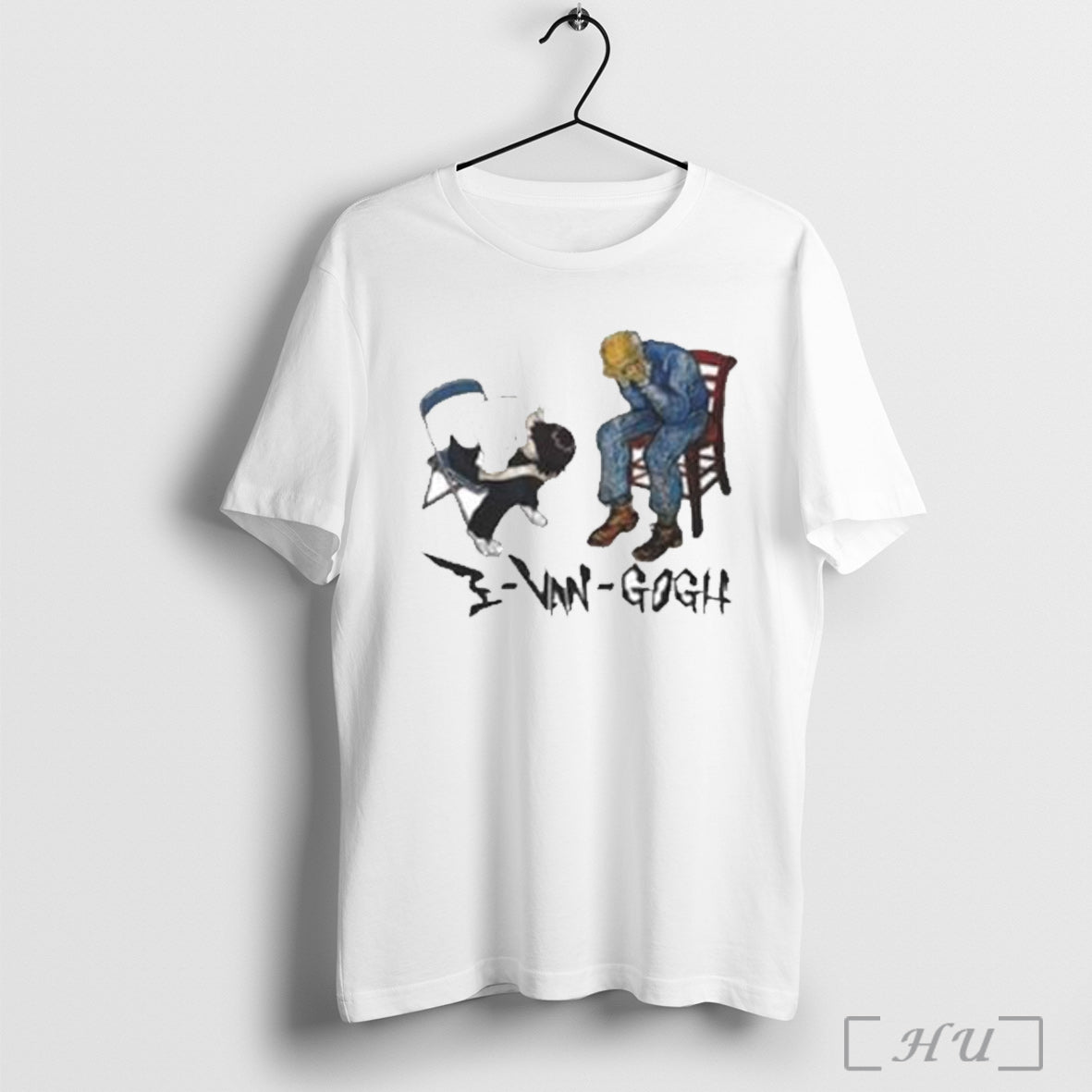 Officials Van Gogh And Ikari Shinji Evangogh - Adult & Kids T-Shirts, Sweatshirts & Hoodies apparel design preview 1